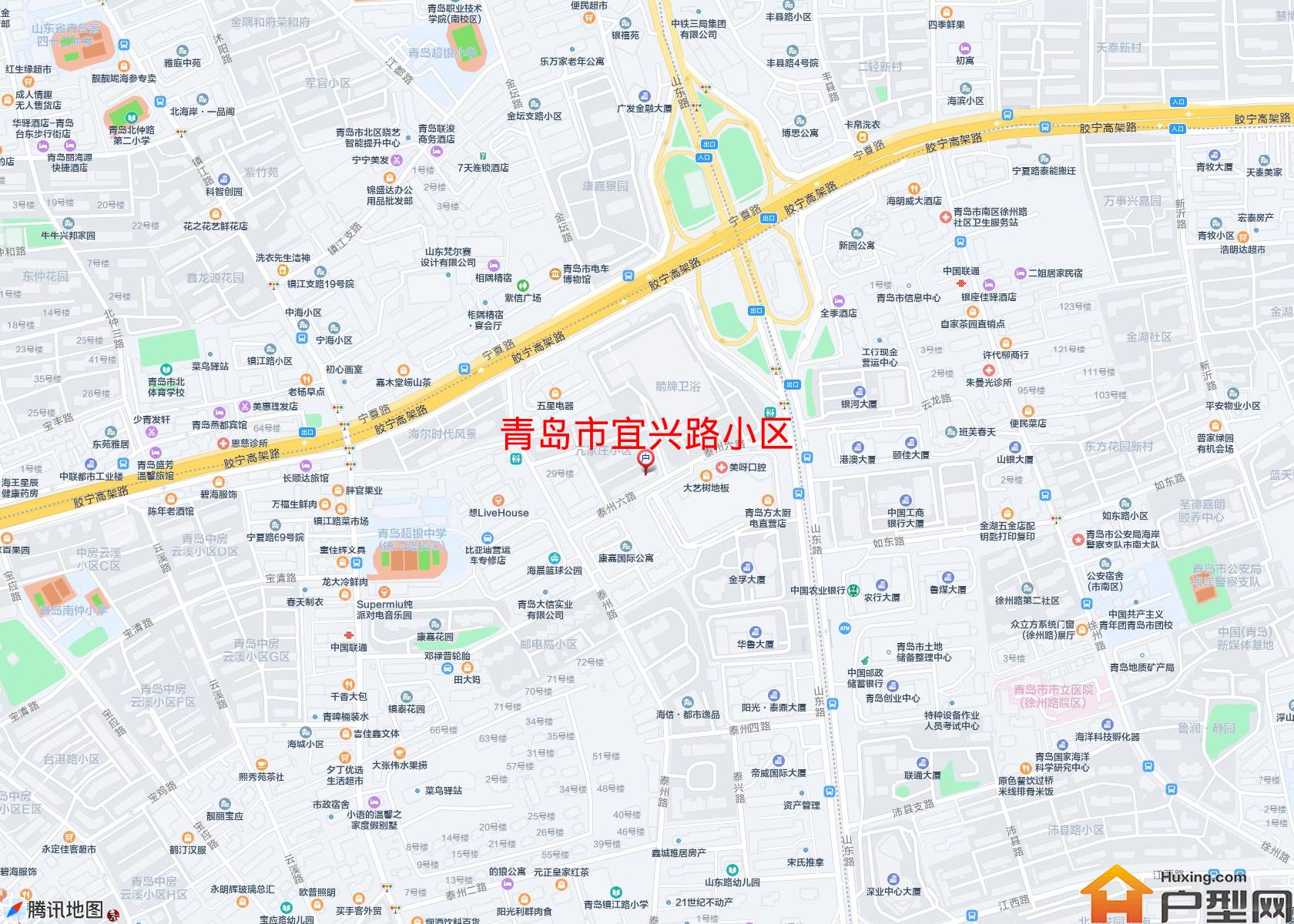 宜兴路小区小区 - 户型网