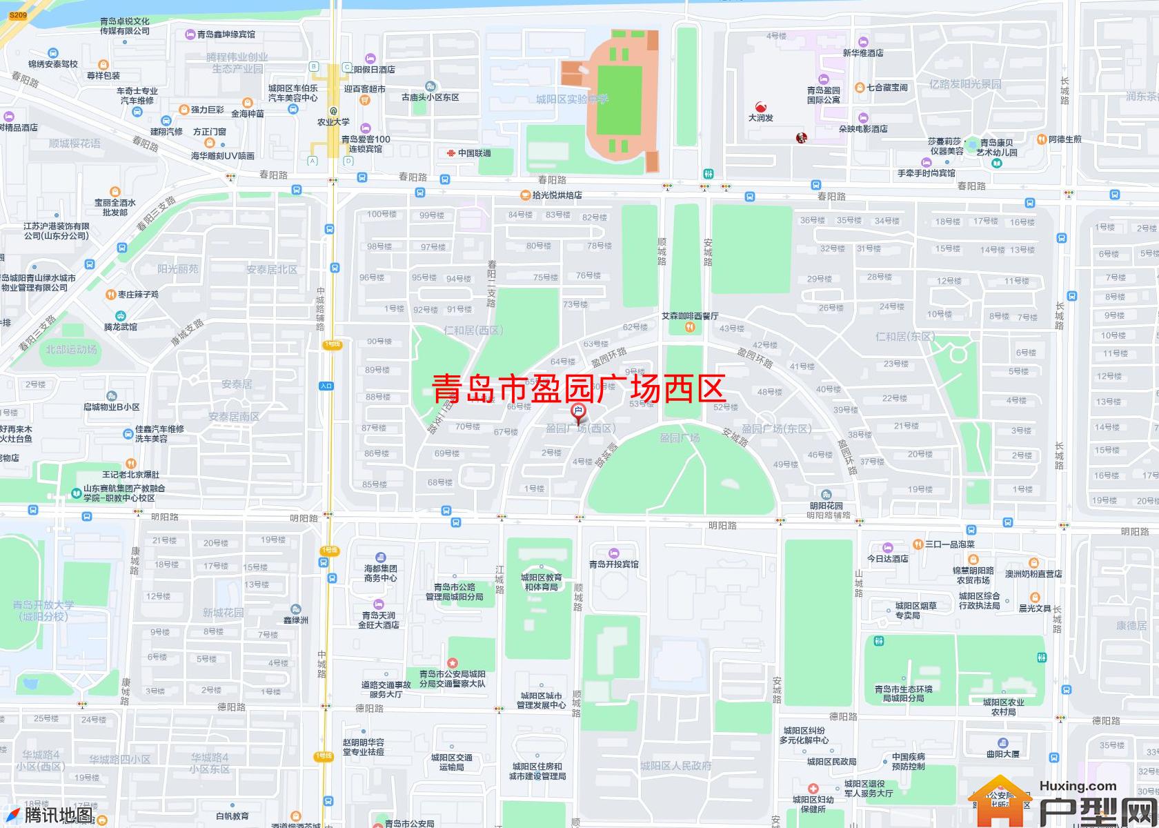 盈园广场西区小区 - 户型网