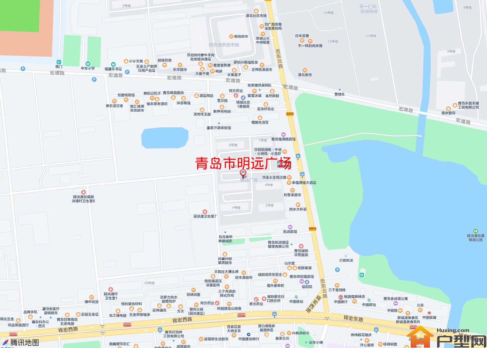 明远广场小区 - 户型网