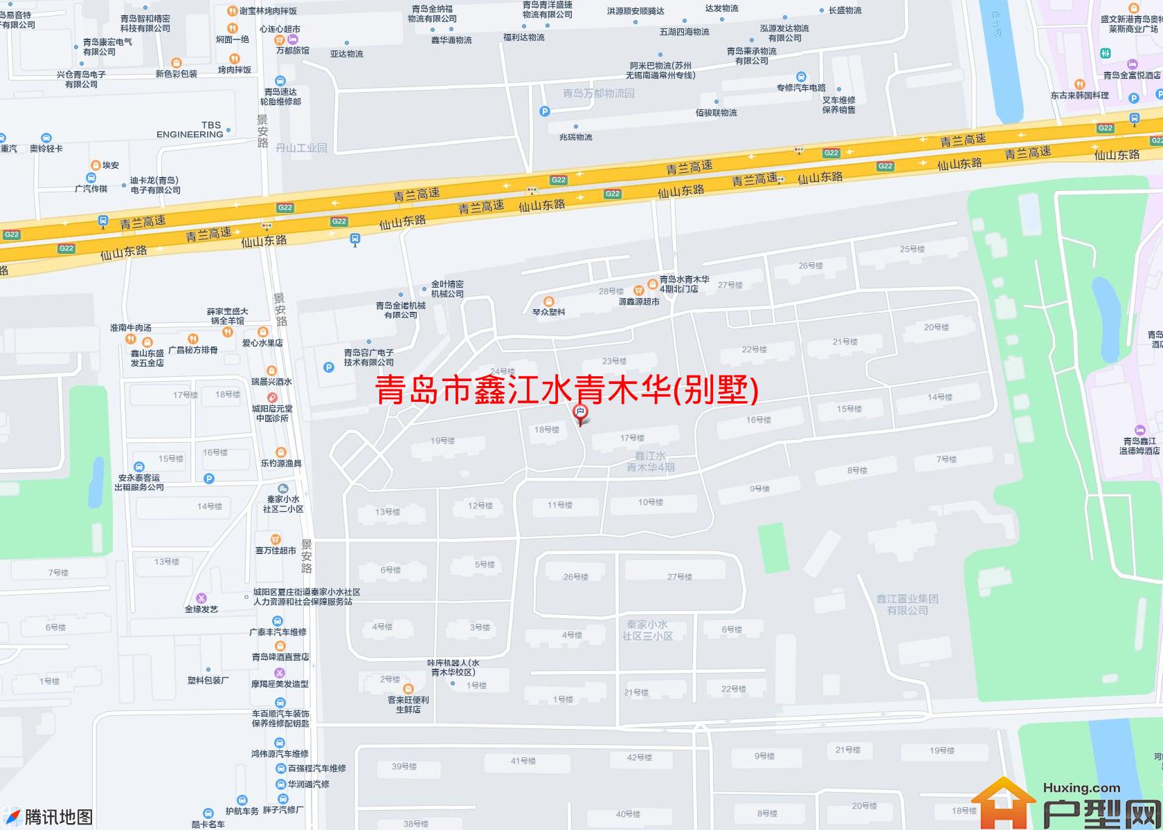 鑫江水青木华(别墅)小区 - 户型网
