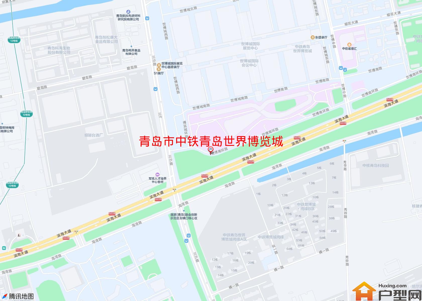 中铁青岛世界博览城小区 - 户型网