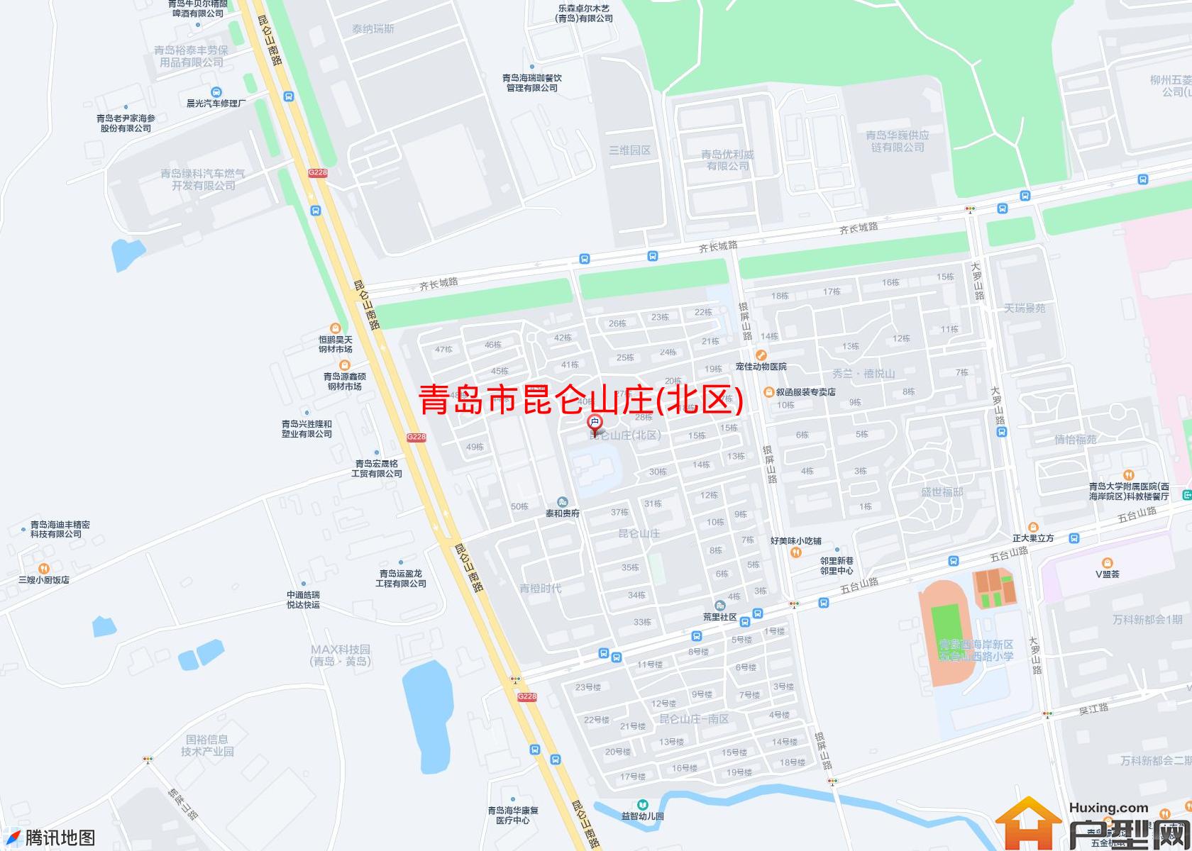 昆仑山庄(北区)小区 - 户型网