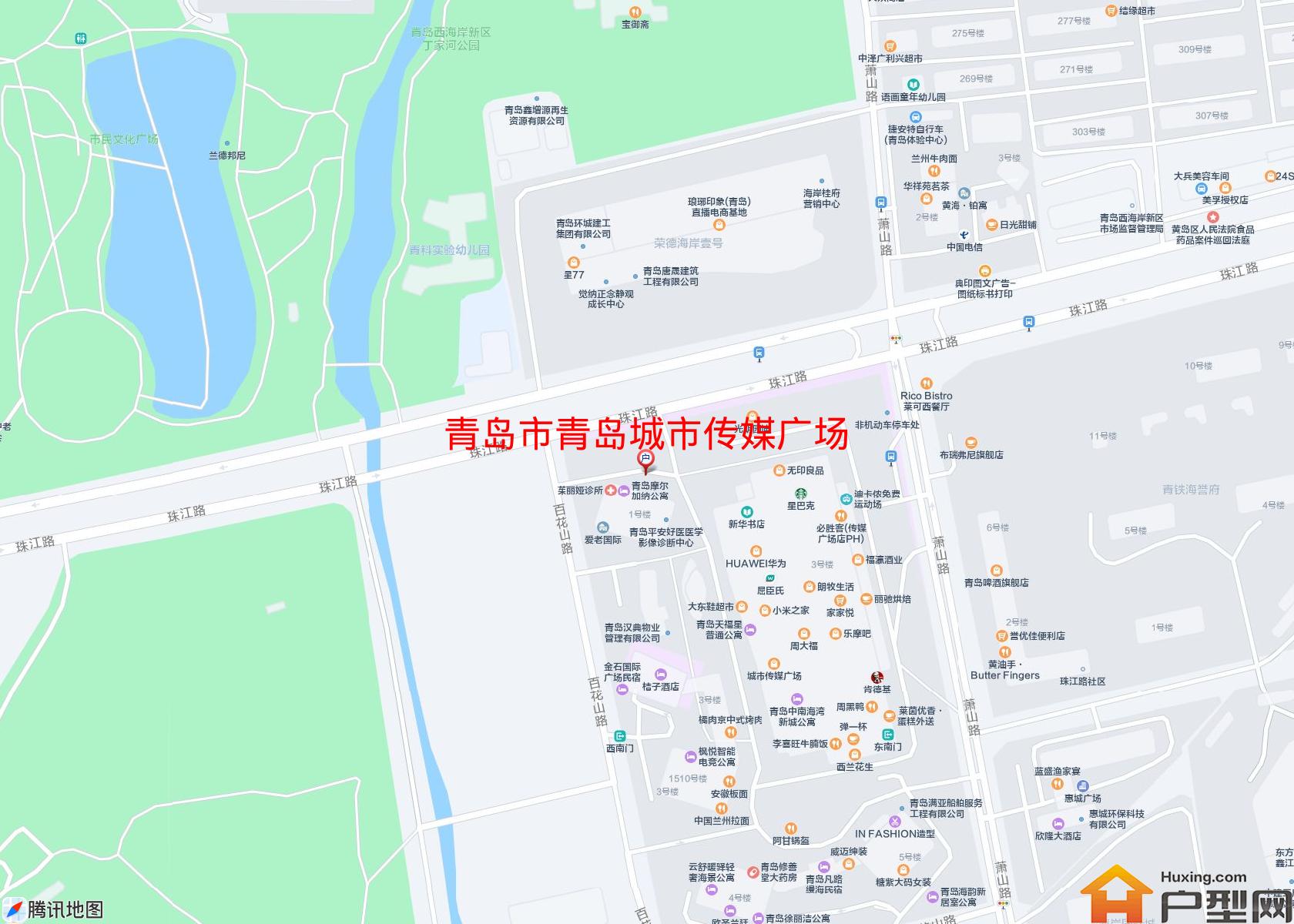 青岛城市传媒广场小区 - 户型网