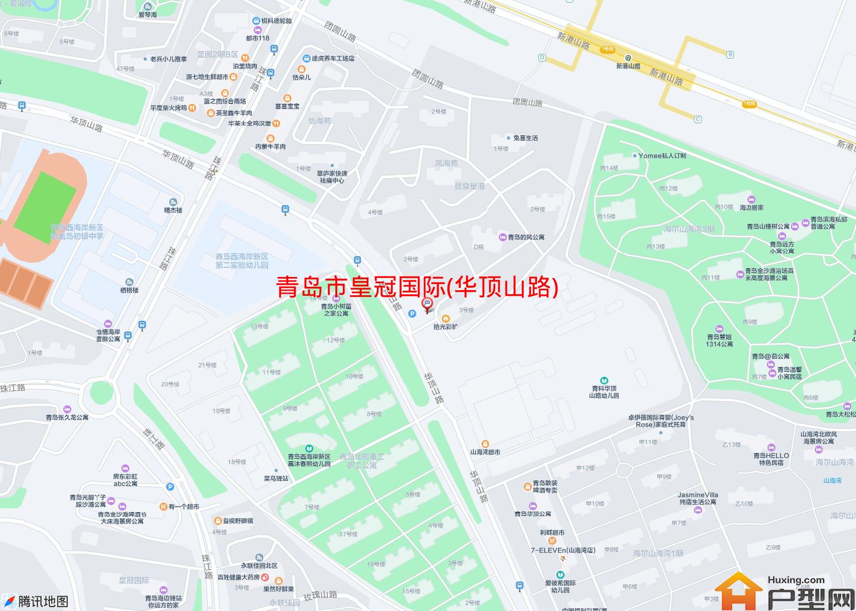 皇冠国际(华顶山路)小区 - 户型网