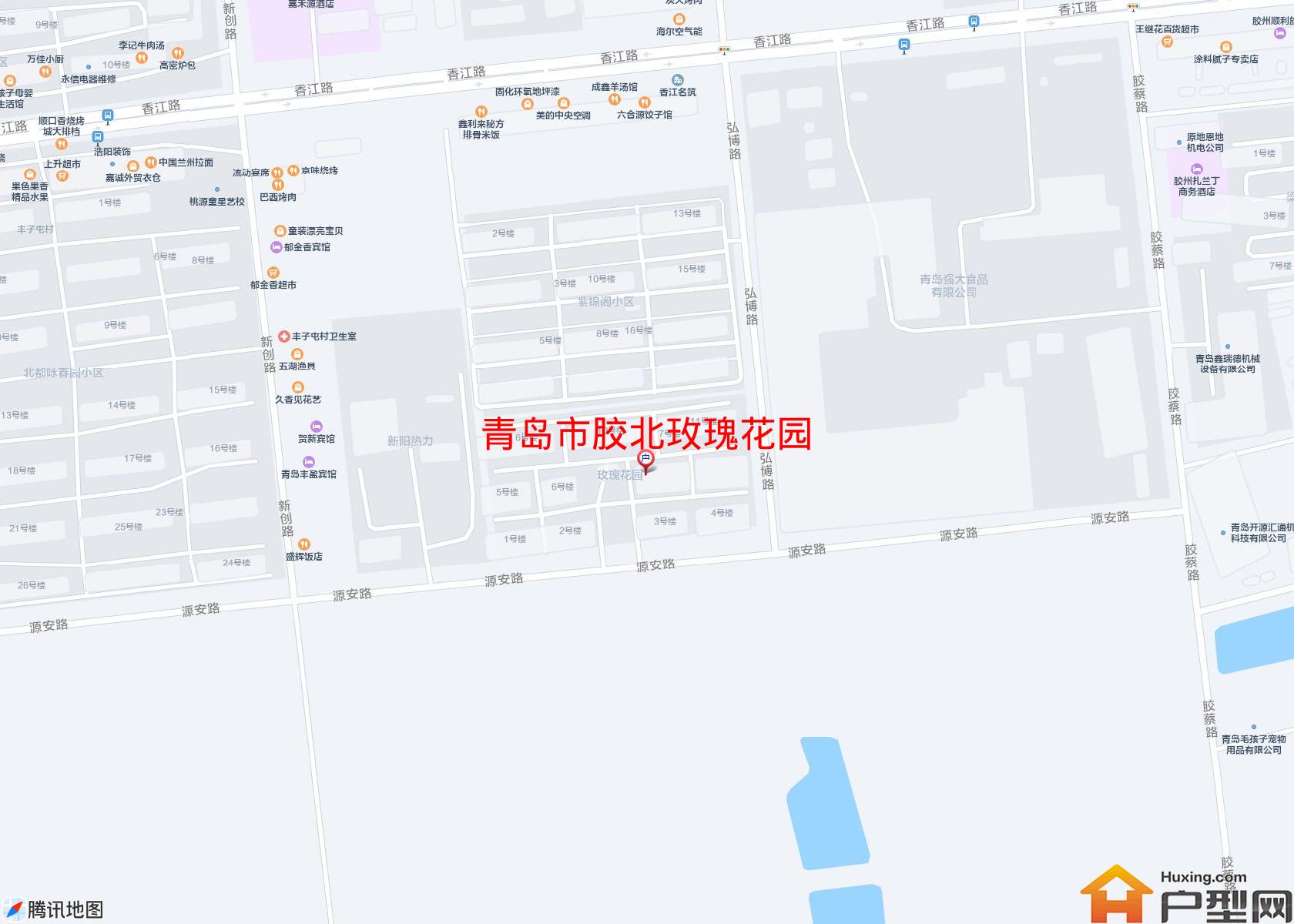 胶北玫瑰花园小区 - 户型网