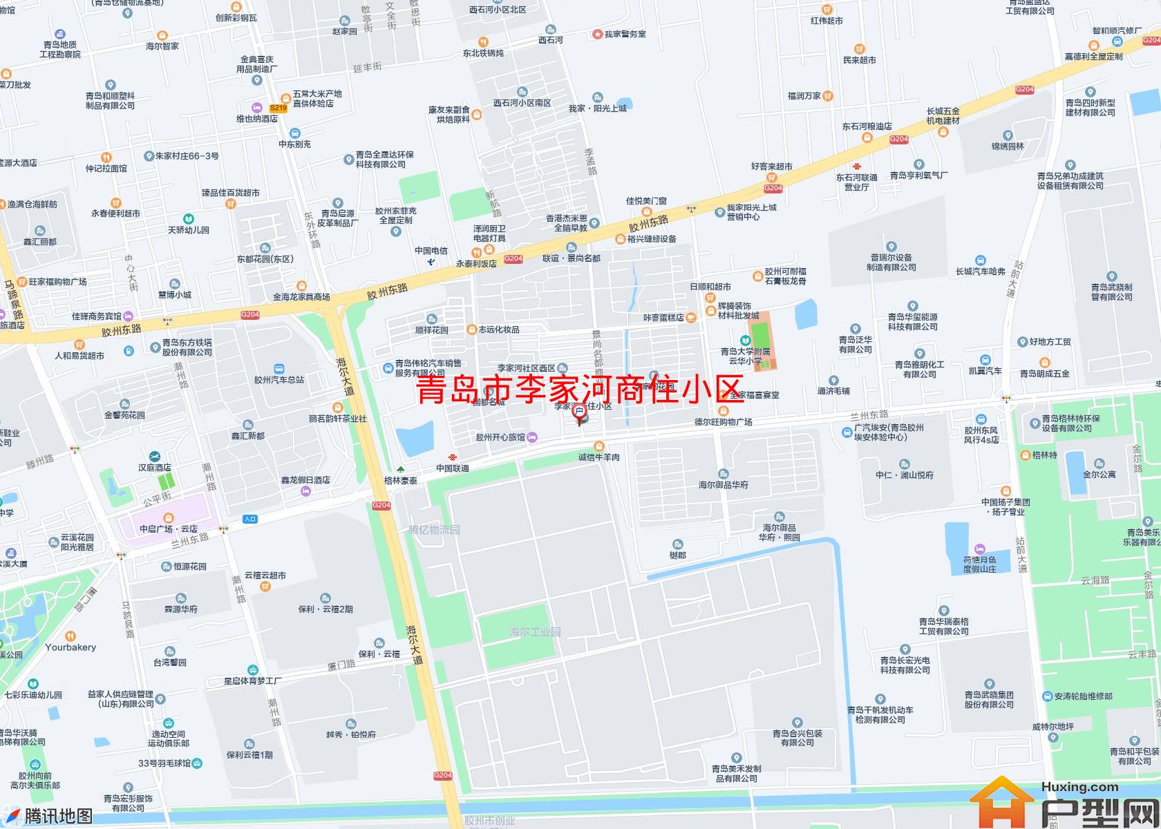李家河商住小区小区 - 户型网