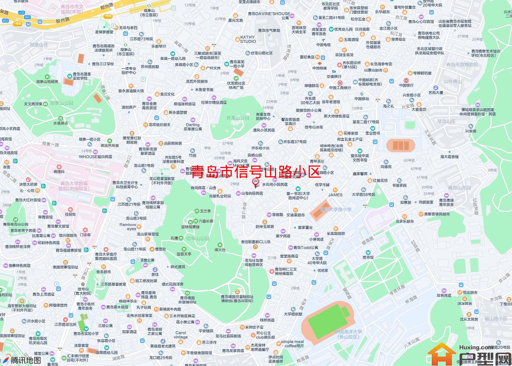 信号山路小区小区 - 户型网