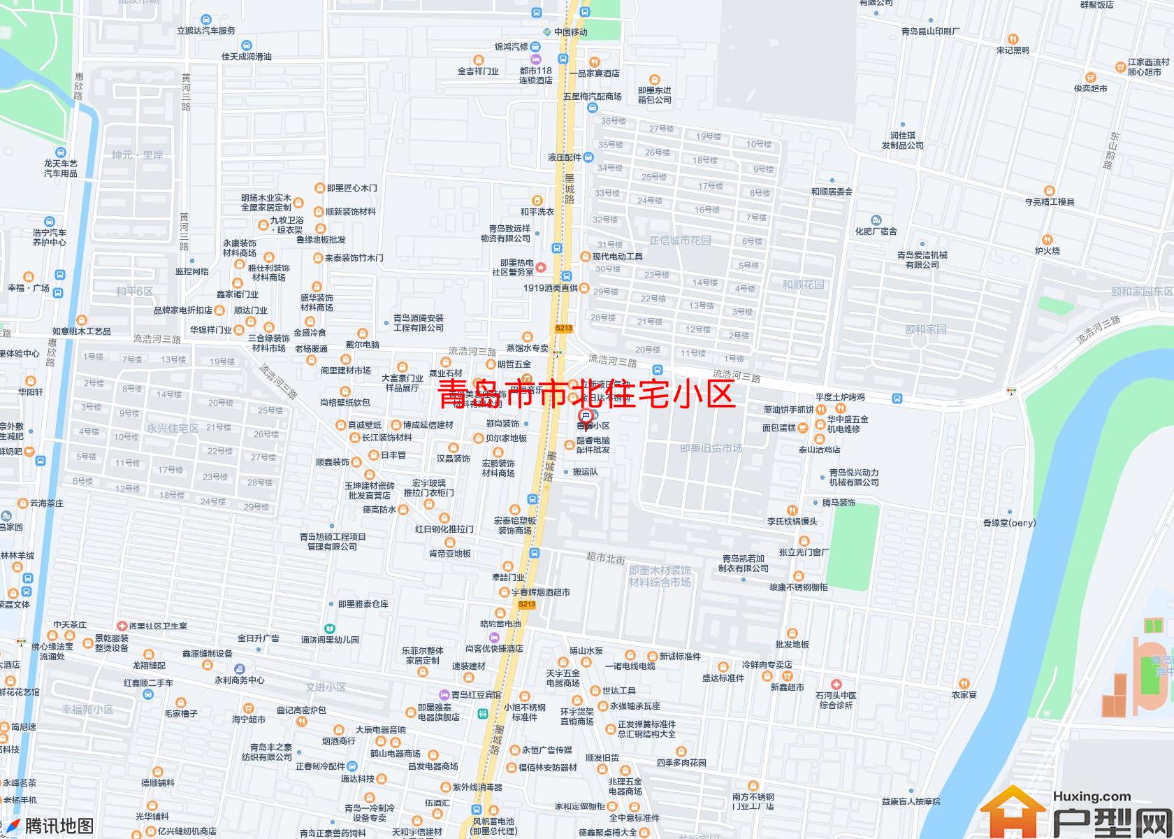 市北住宅小区小区 - 户型网