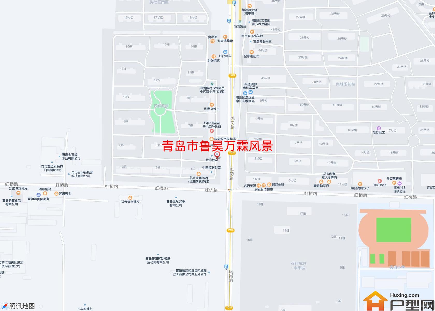 鲁昊万霖风景小区 - 户型网