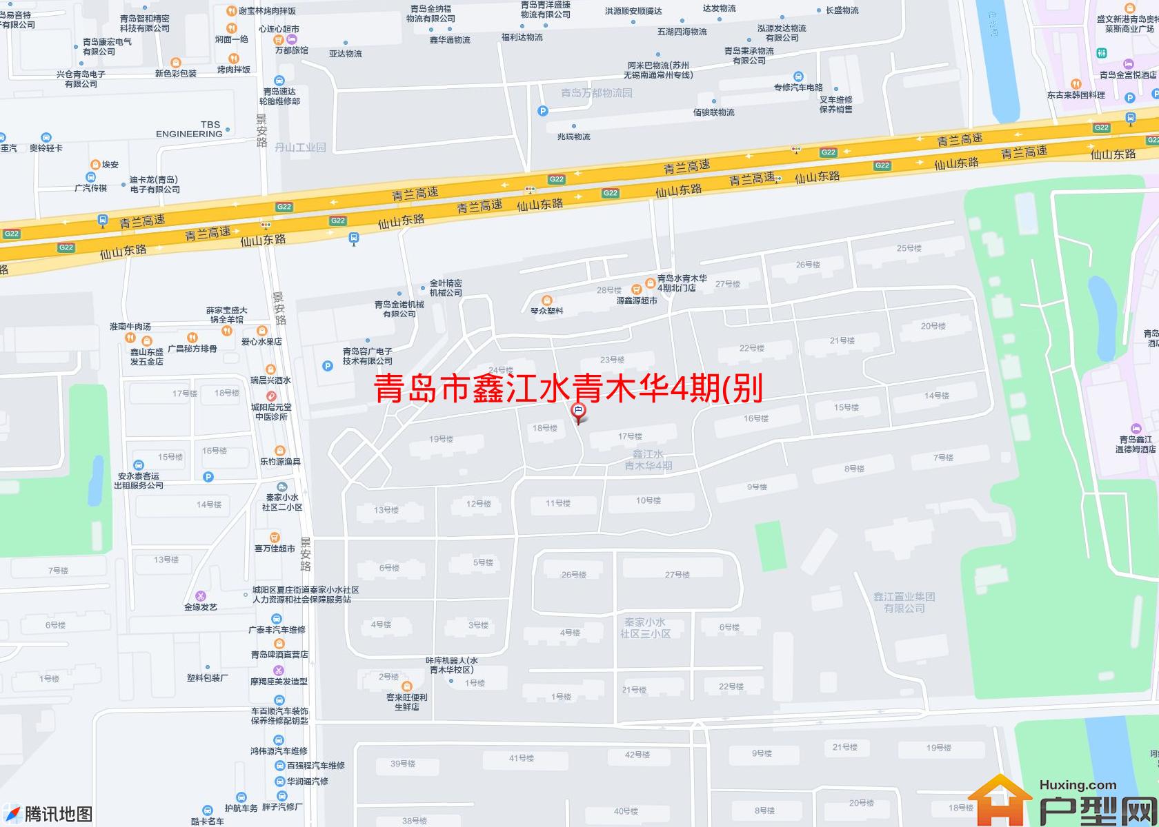 鑫江水青木华4期(别墅)小区 - 户型网