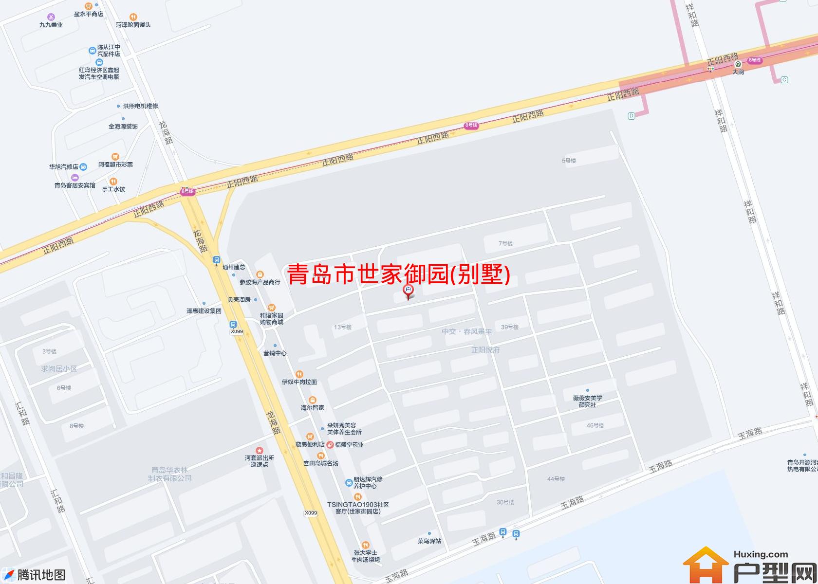 世家御园(别墅)小区 - 户型网