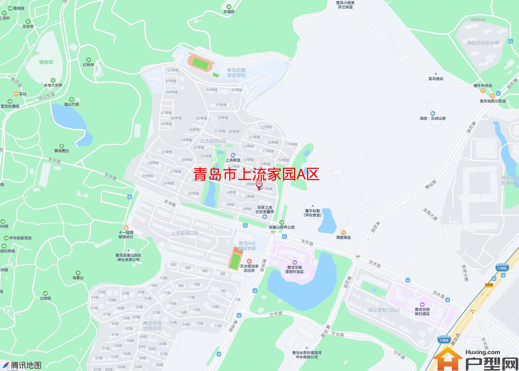 上流家园A区小区 - 户型网