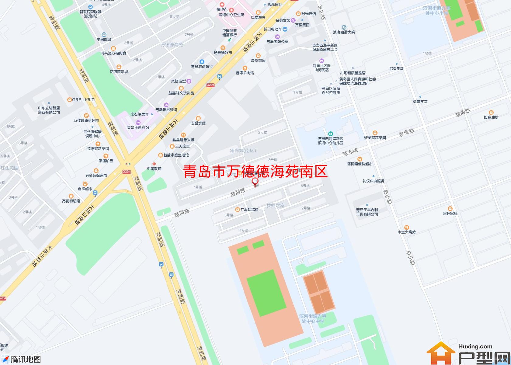 万德德海苑南区小区 - 户型网