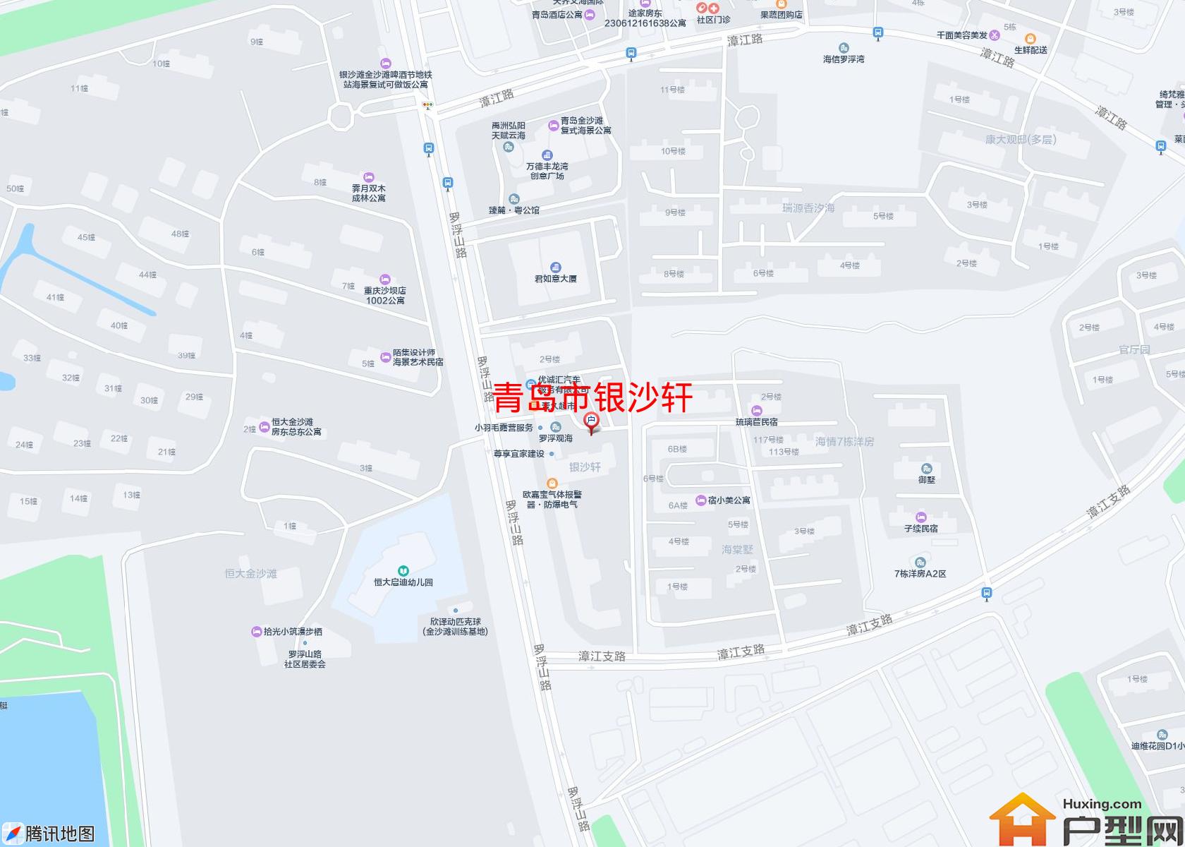 银沙轩小区 - 户型网