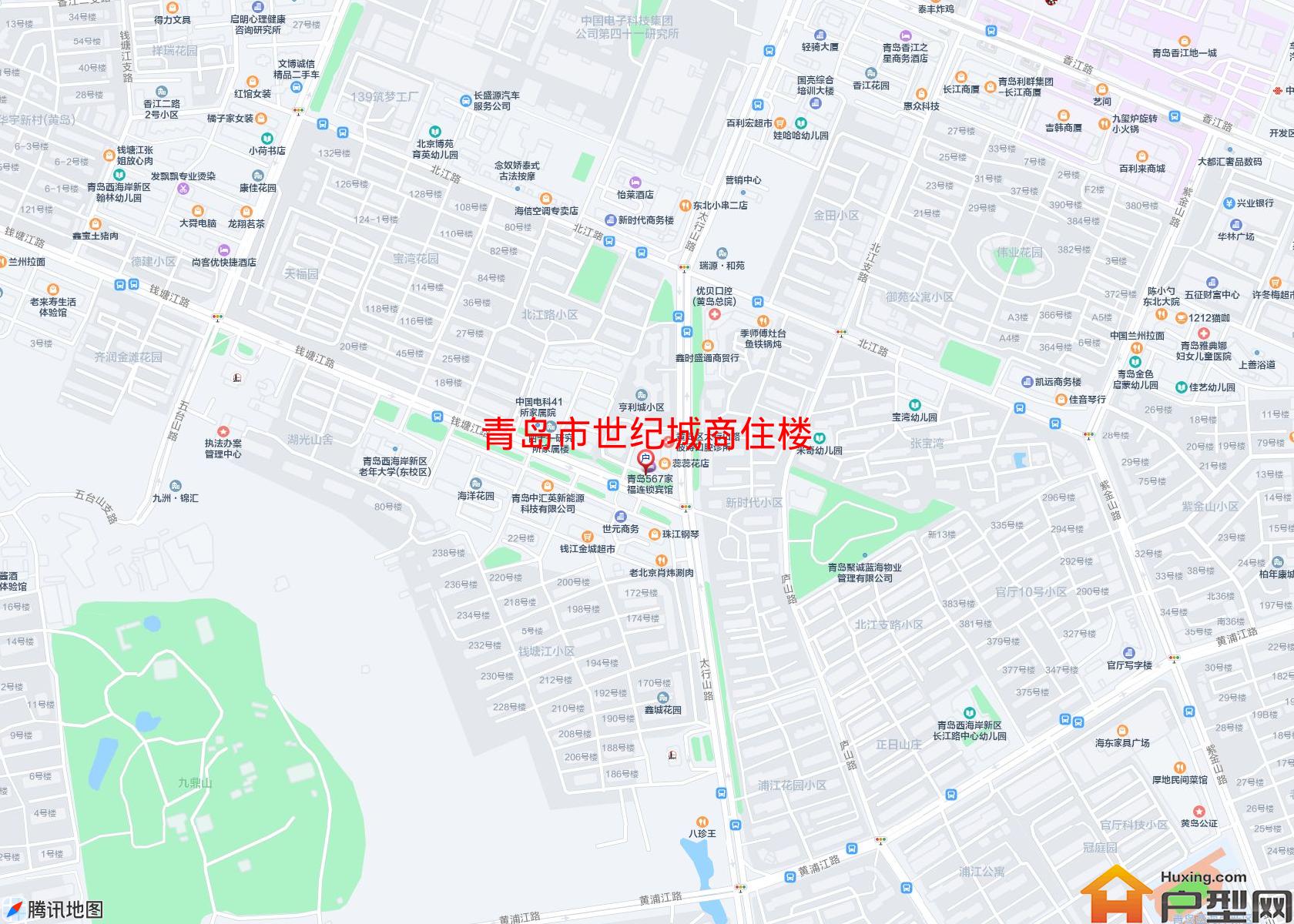 世纪城商住楼小区 - 户型网