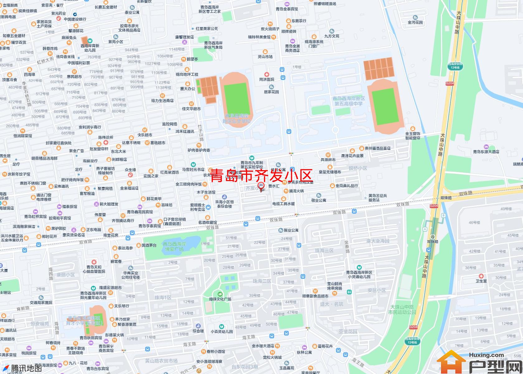 齐发小区小区 - 户型网