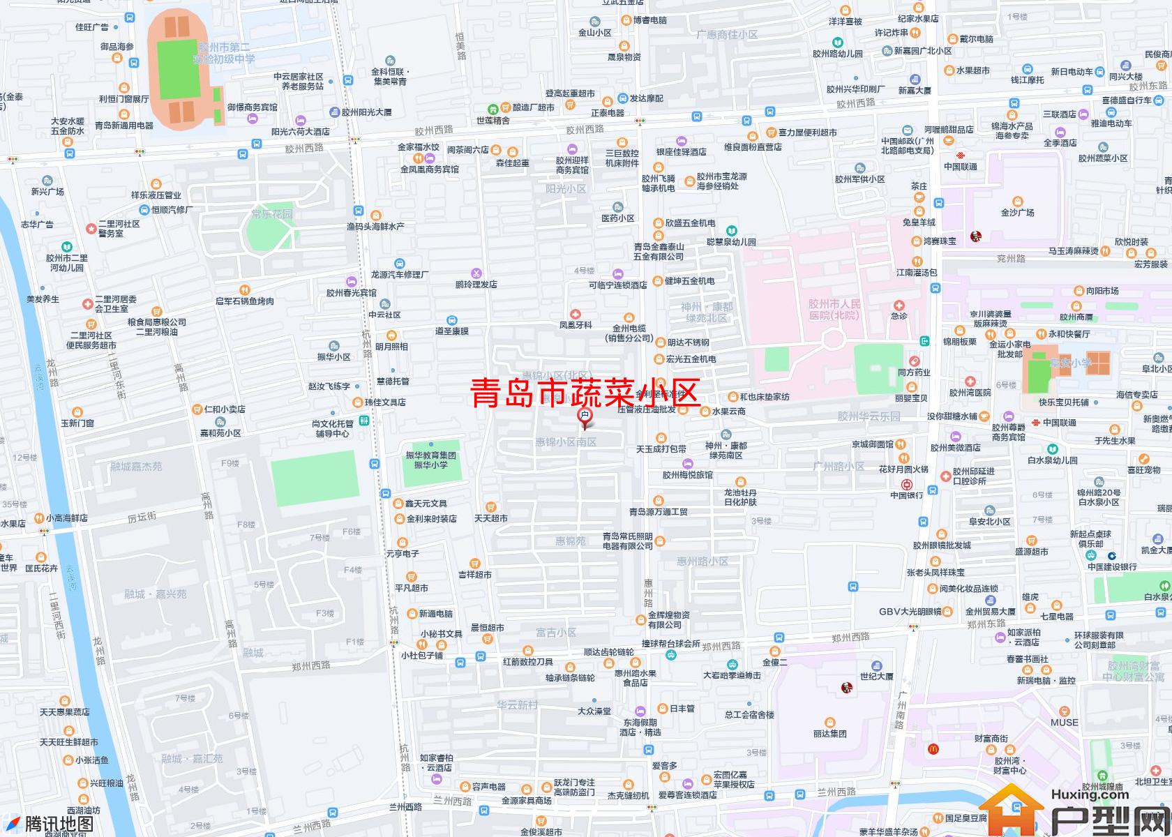 蔬菜小区小区 - 户型网