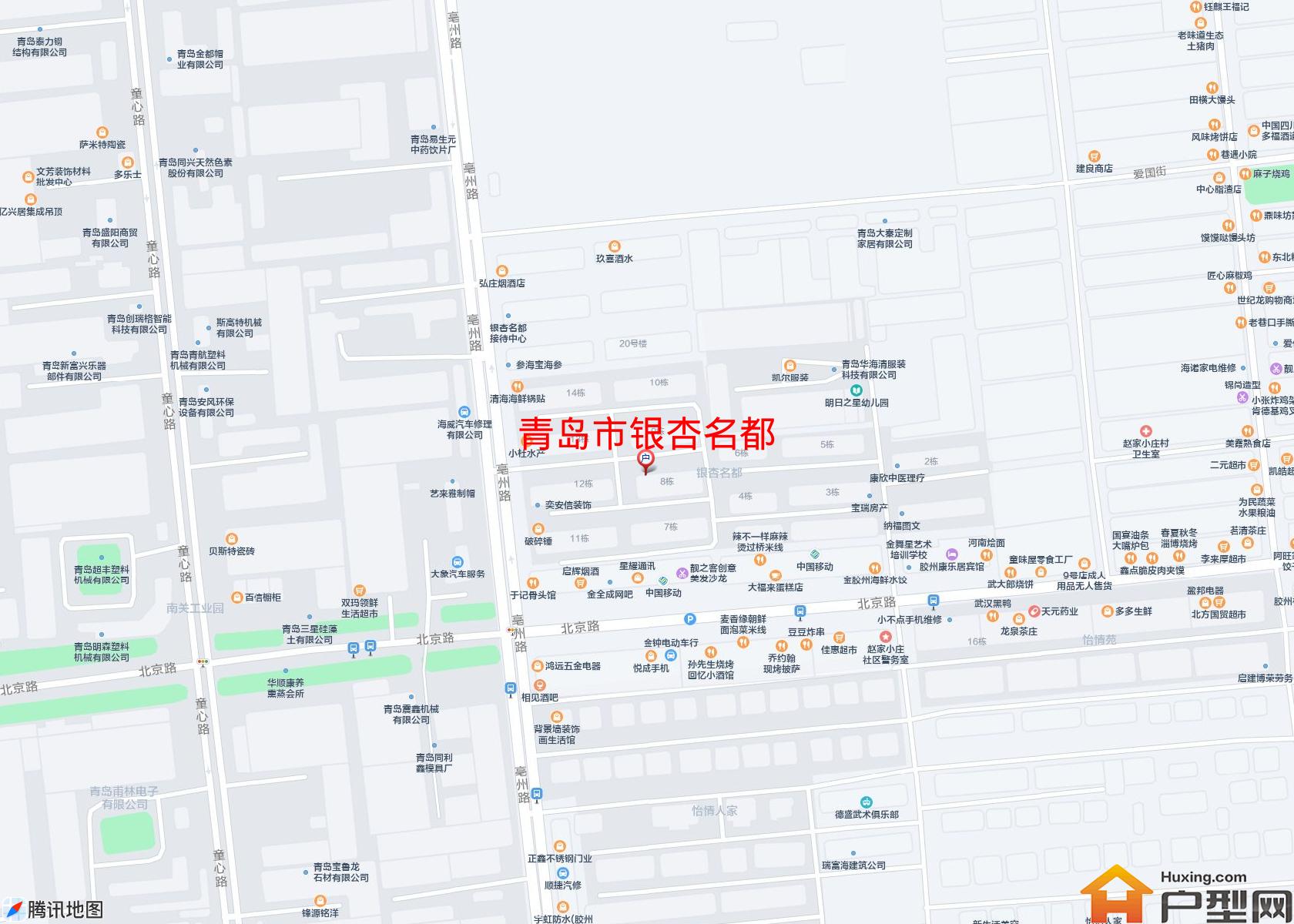 银杏名都小区 - 户型网