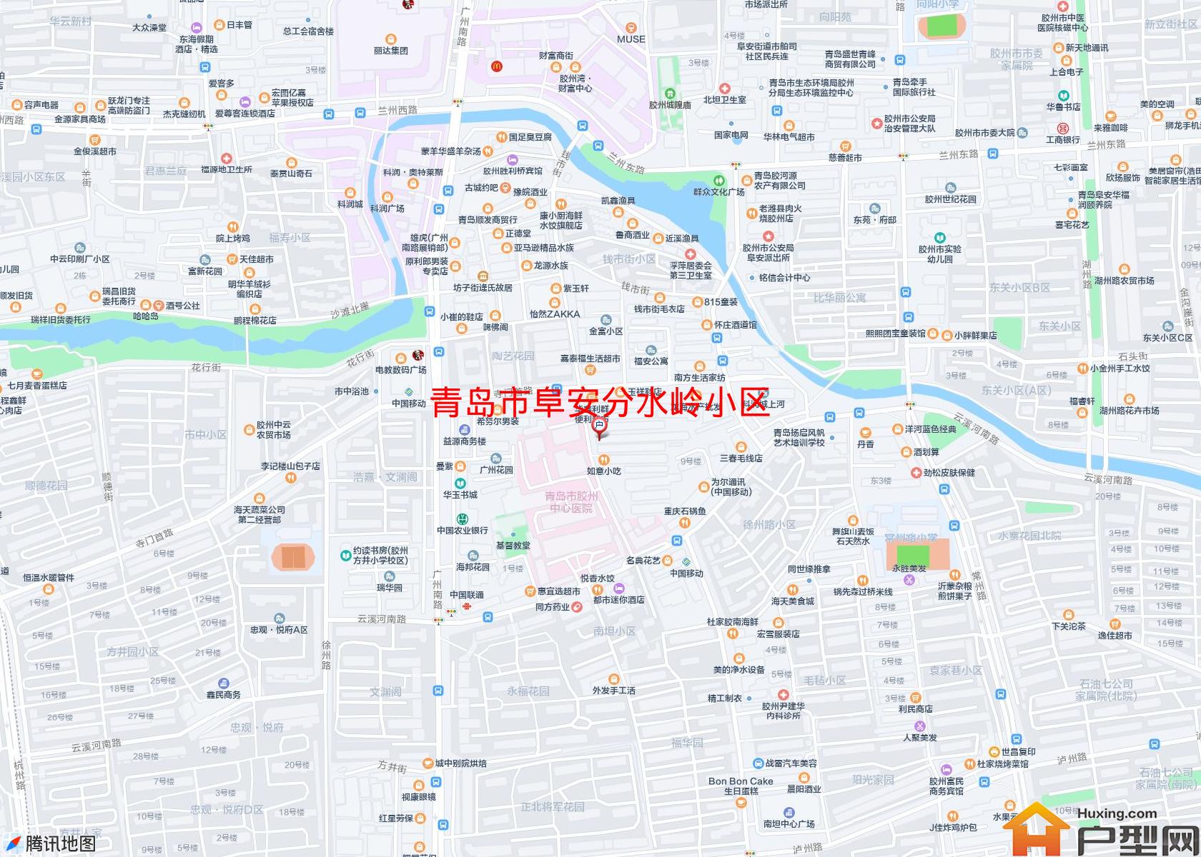 阜安分水岭小区小区 - 户型网