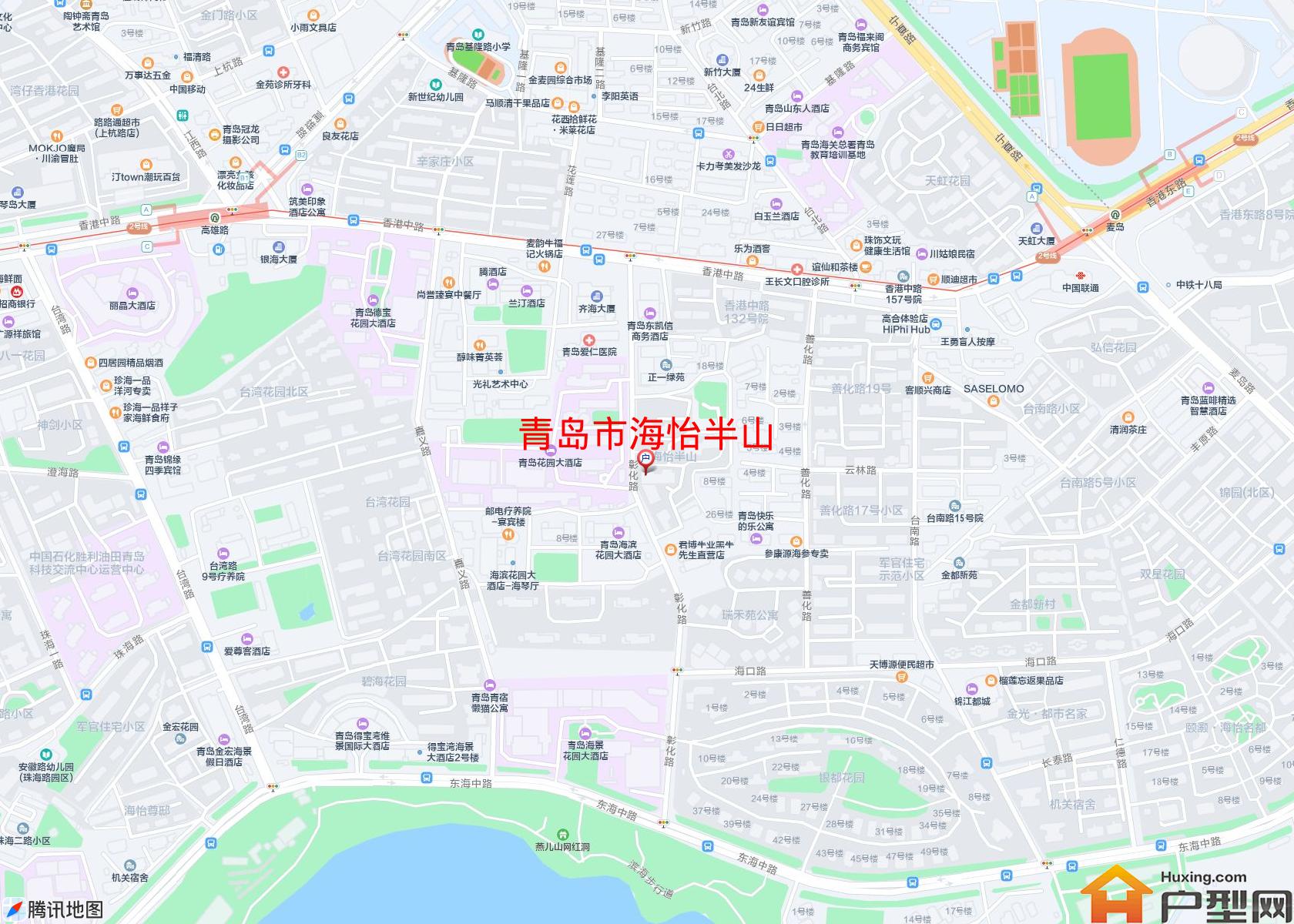 海怡半山小区 - 户型网