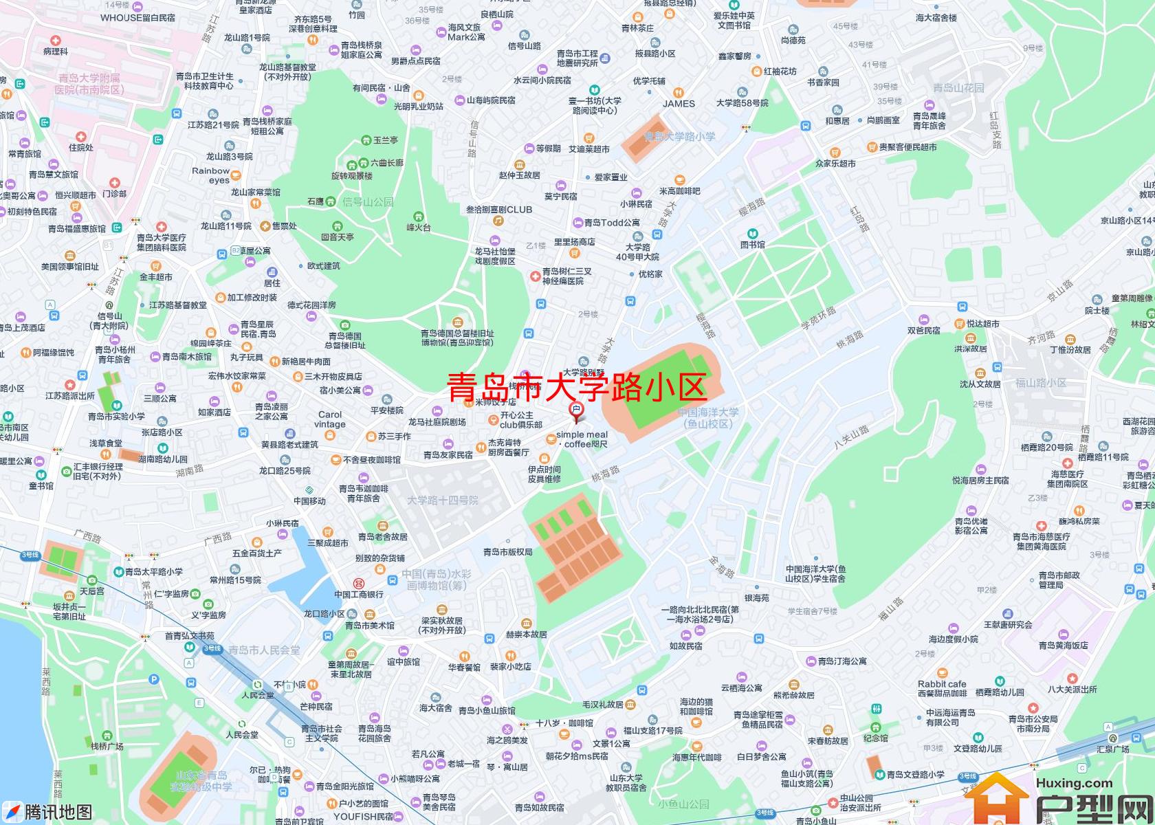 大学路小区小区 - 户型网