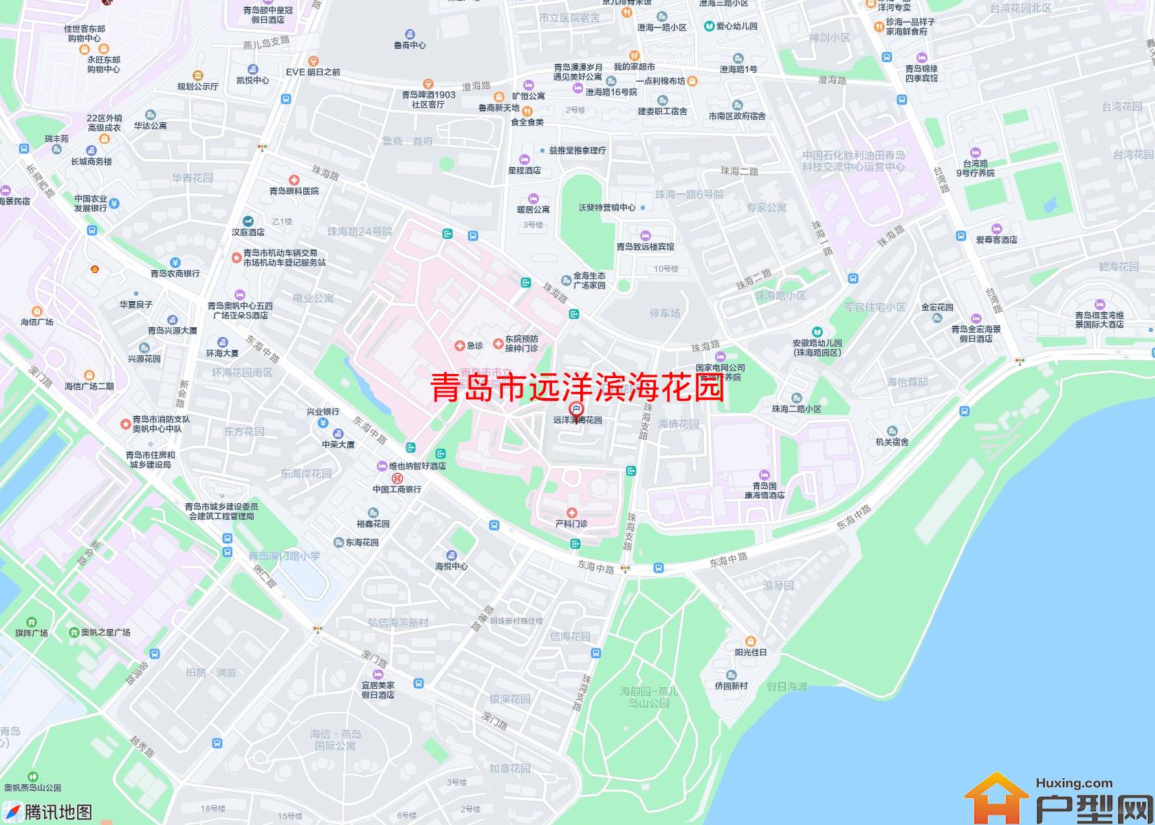 远洋滨海花园小区 - 户型网