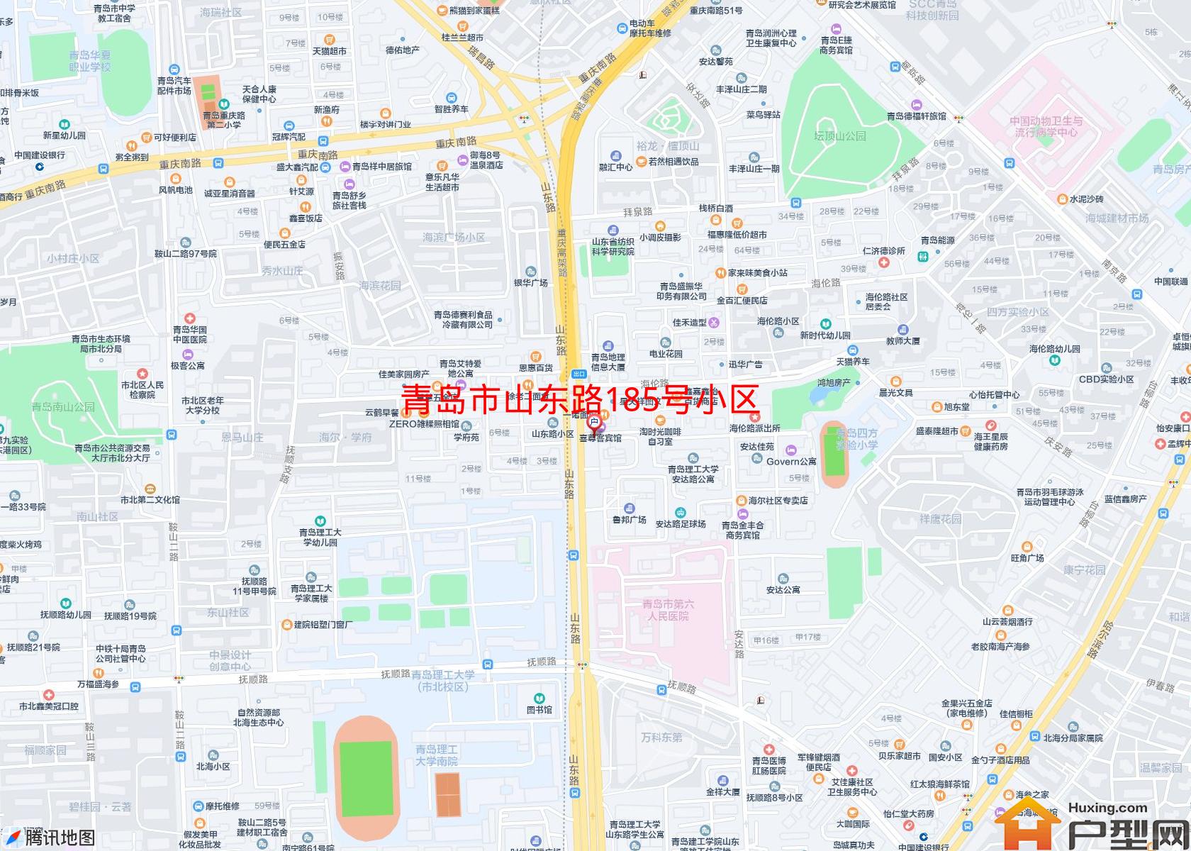 山东路185号小区小区 - 户型网