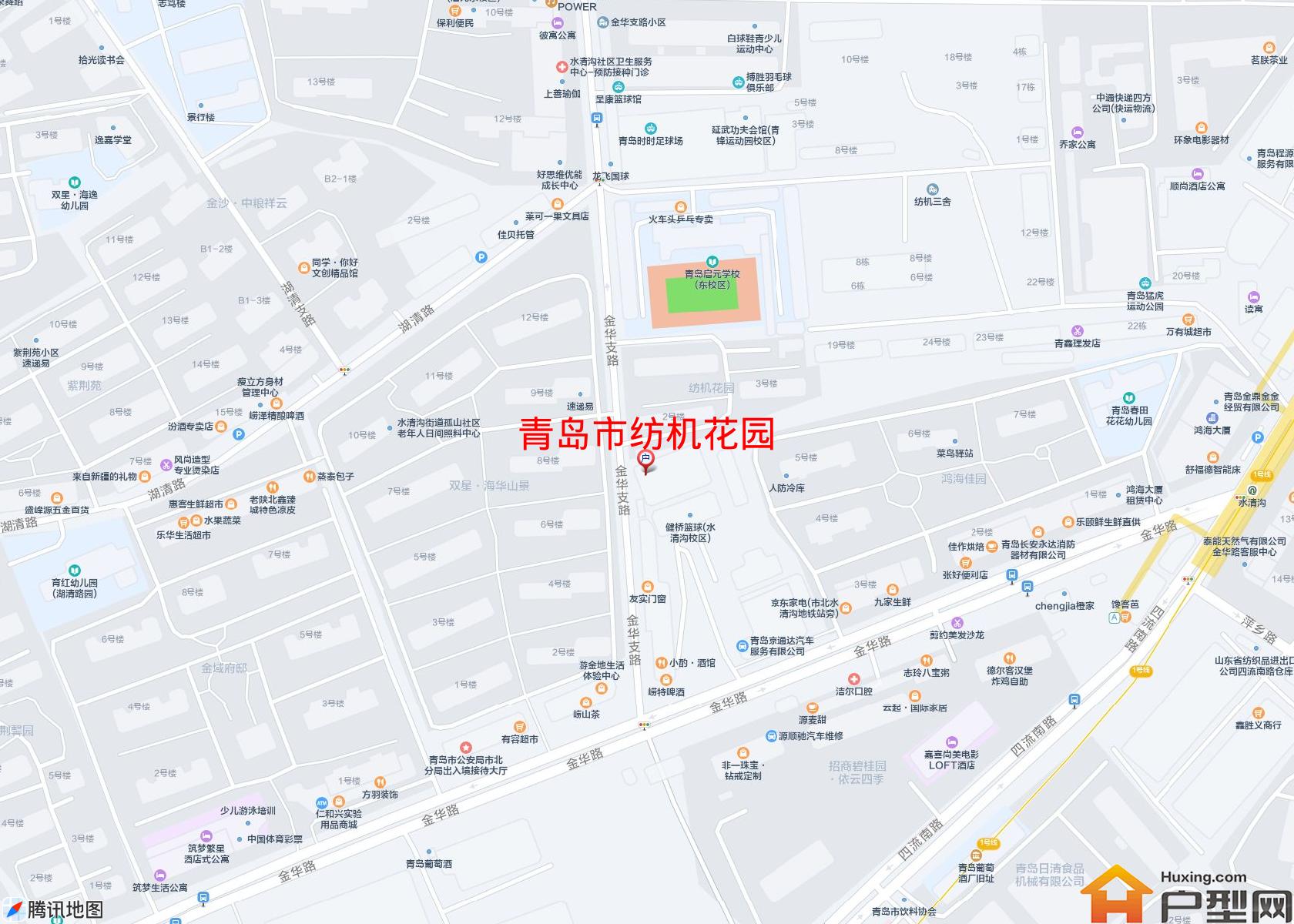 纺机花园小区 - 户型网