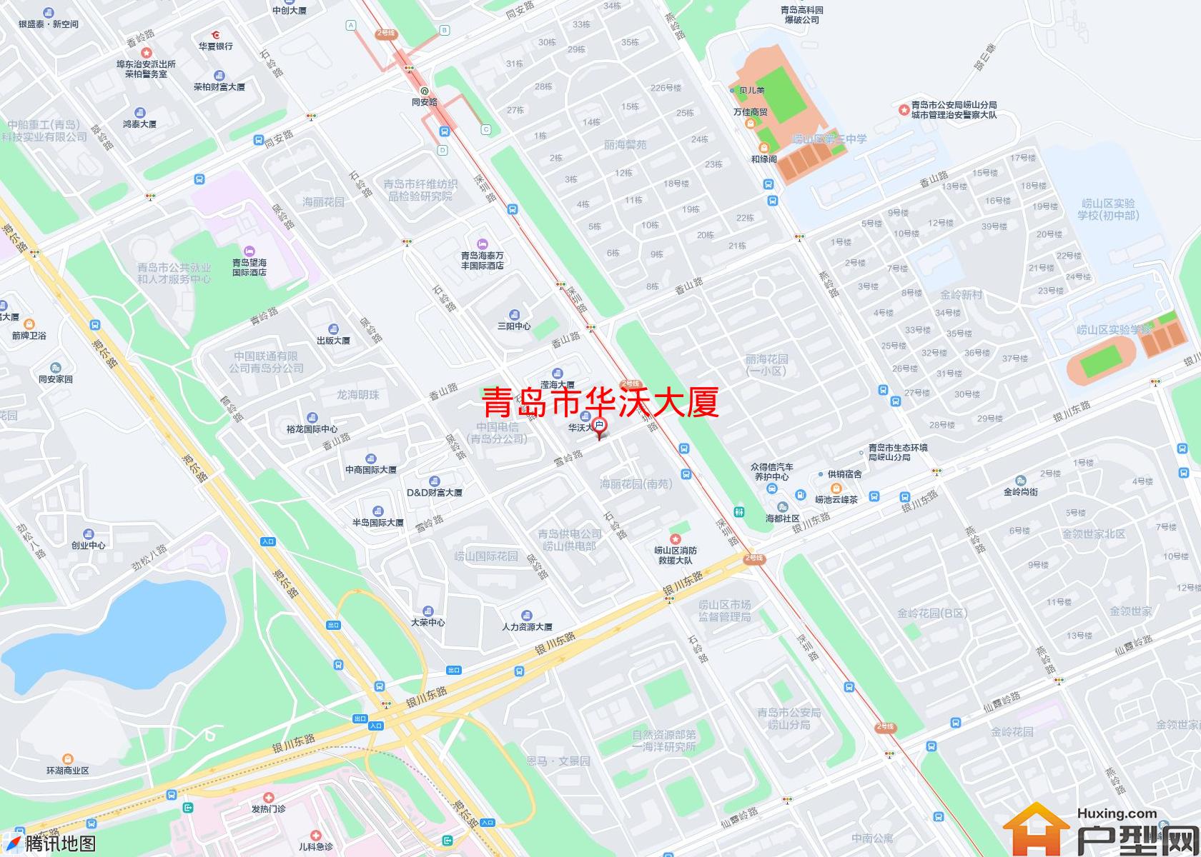 华沃大厦小区 - 户型网
