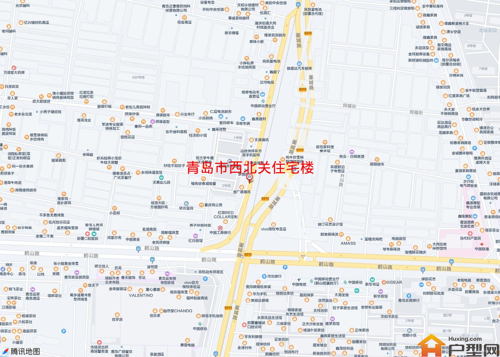 西北关住宅楼小区 - 户型网