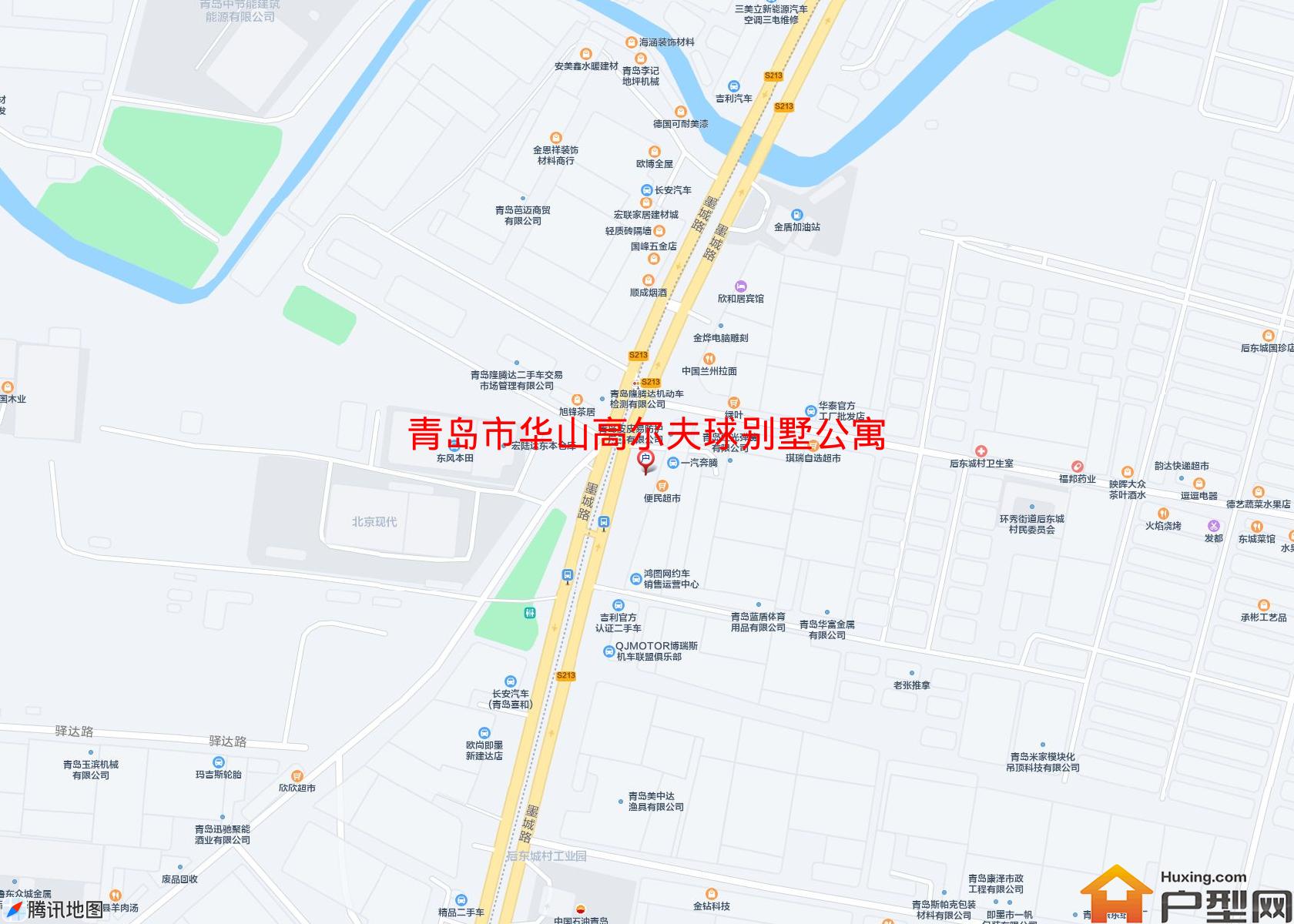 华山高尔夫球别墅公寓小区 - 户型网