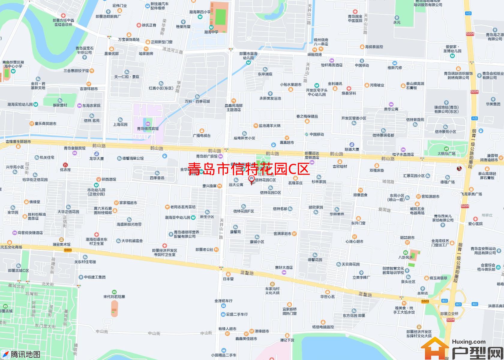 信特花园C区小区 - 户型网