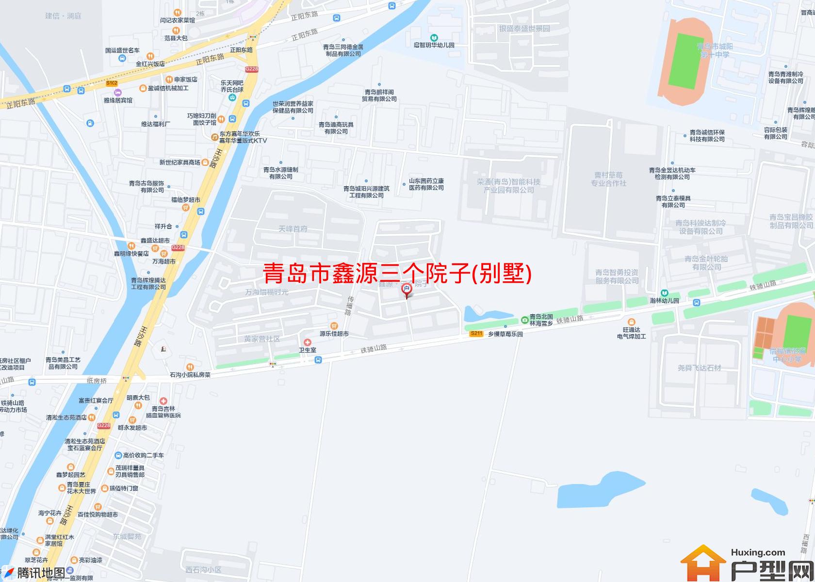 鑫源三个院子(别墅)小区 - 户型网 鑫源三个院子(别墅)小区 - 户型网