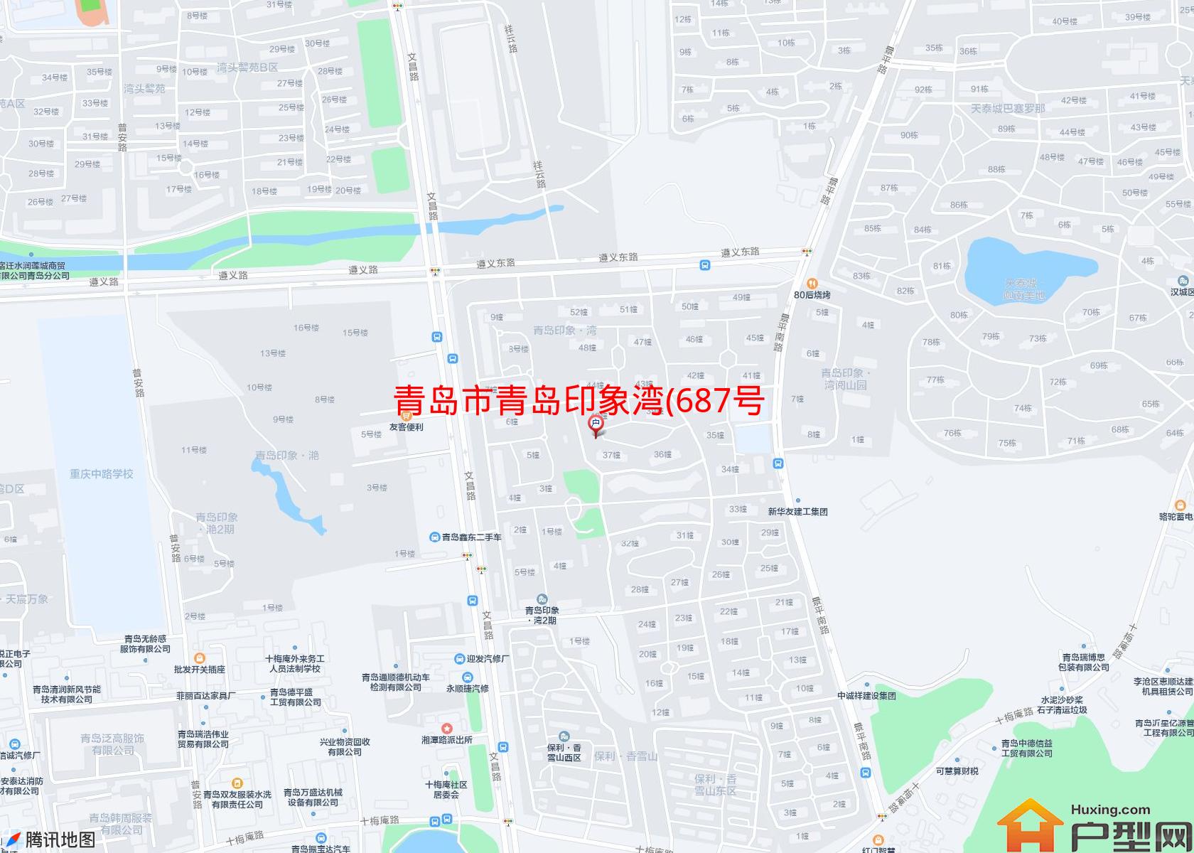 青岛印象湾(687号别墅)小区 - 户型网