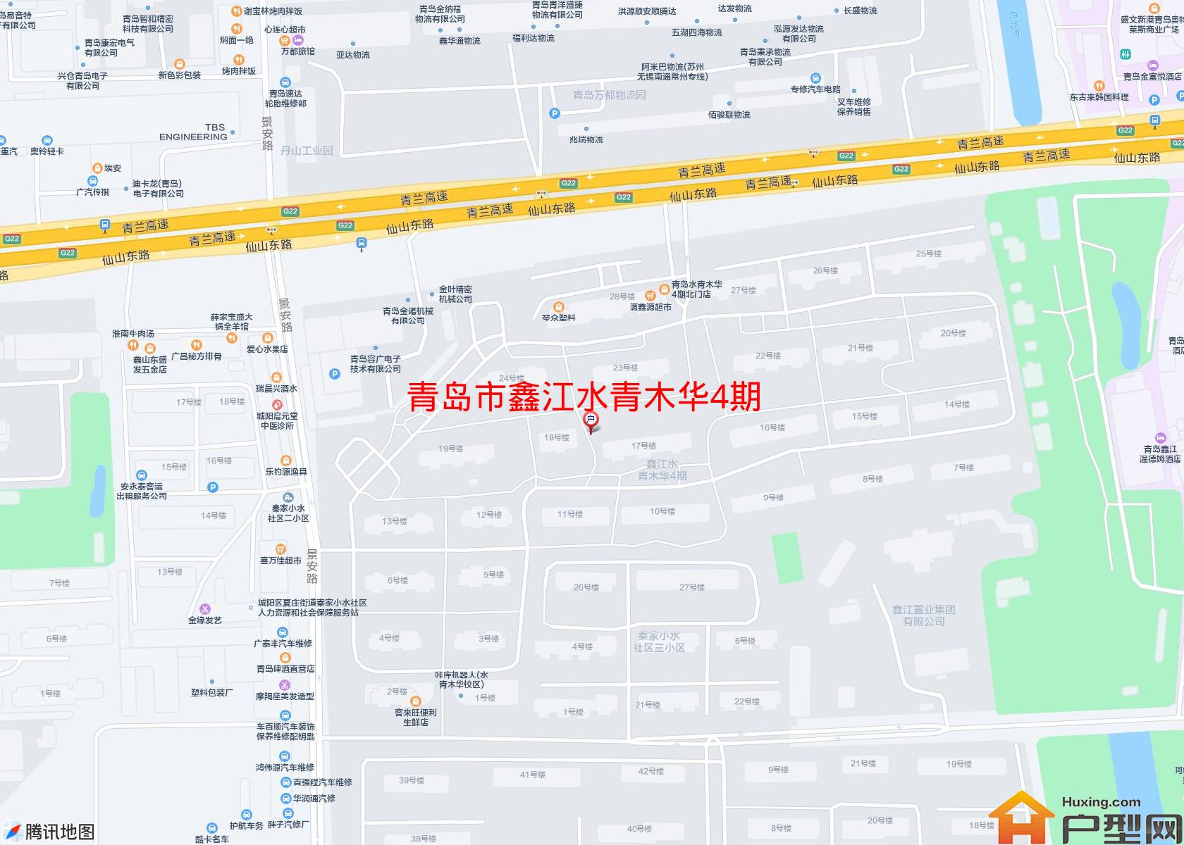 鑫江水青木华4期小区 - 户型网