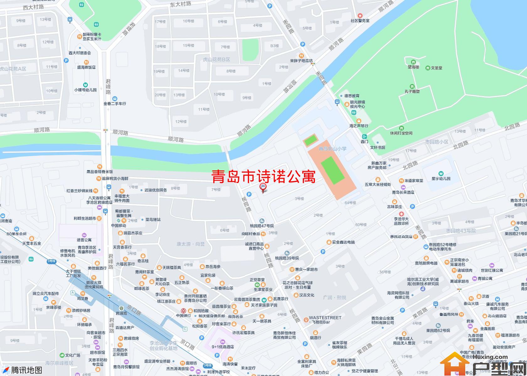 诗诺公寓小区 - 户型网