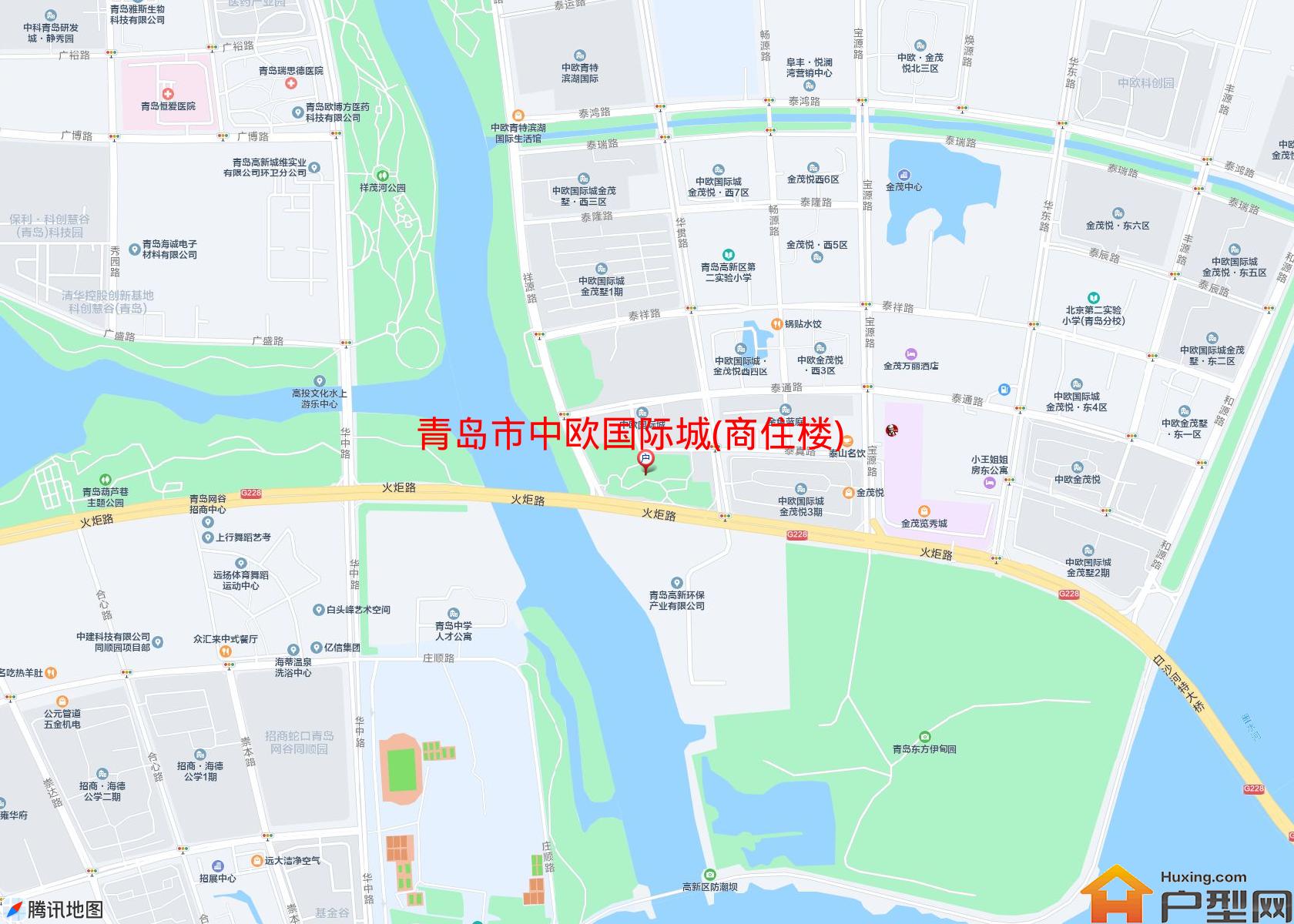 中欧国际城(商住楼)小区 - 户型网