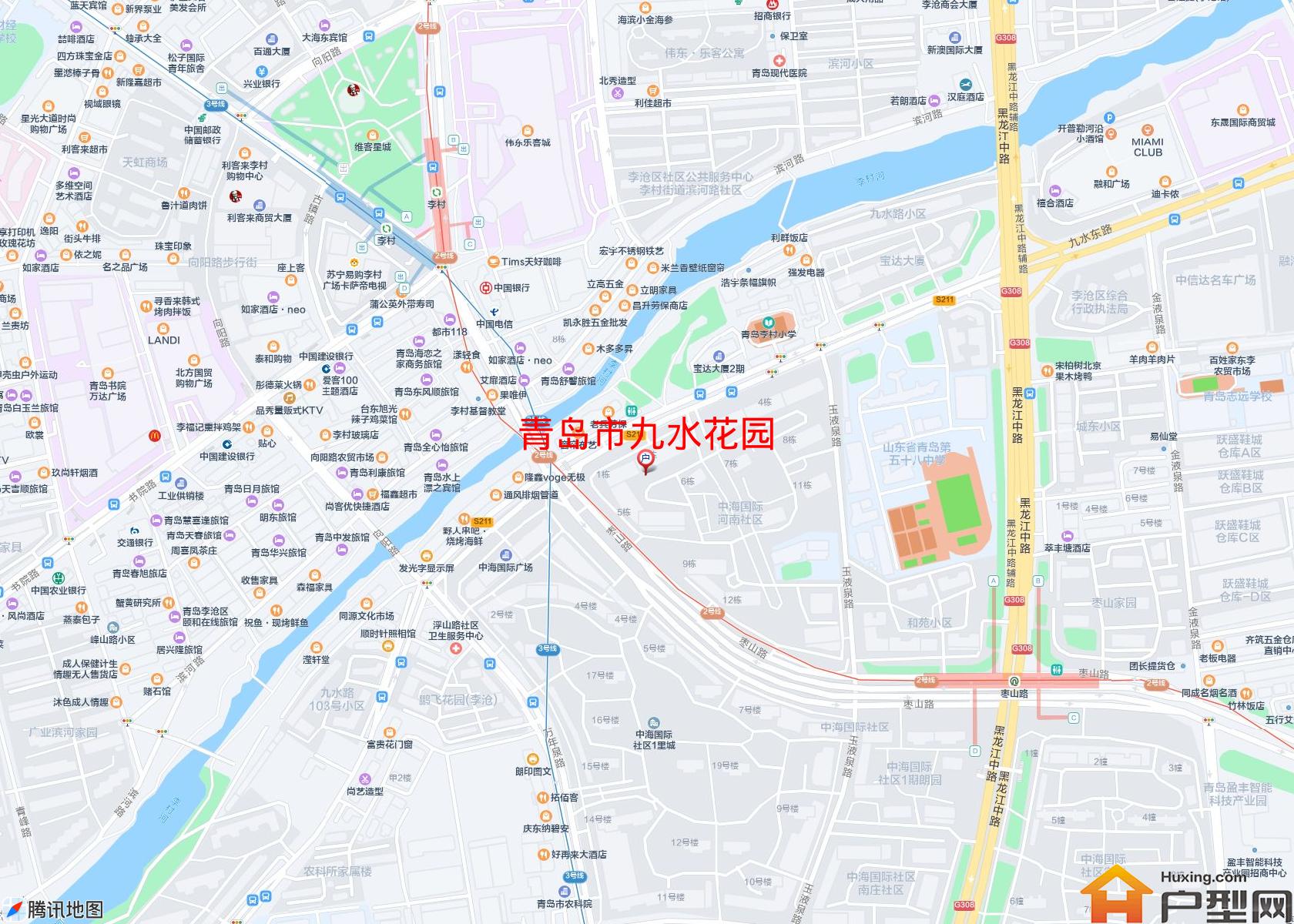 九水花园小区 - 户型网
