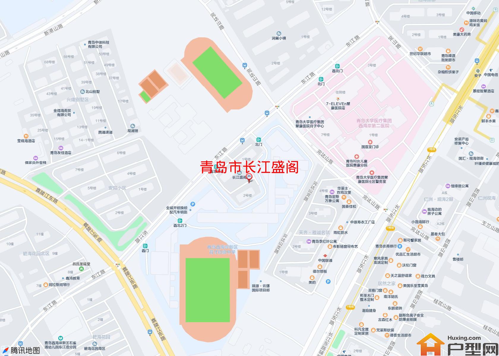 长江盛阁小区 - 户型网