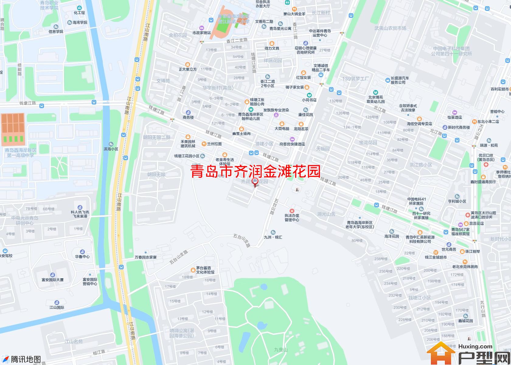 齐润金滩花园小区 - 户型网