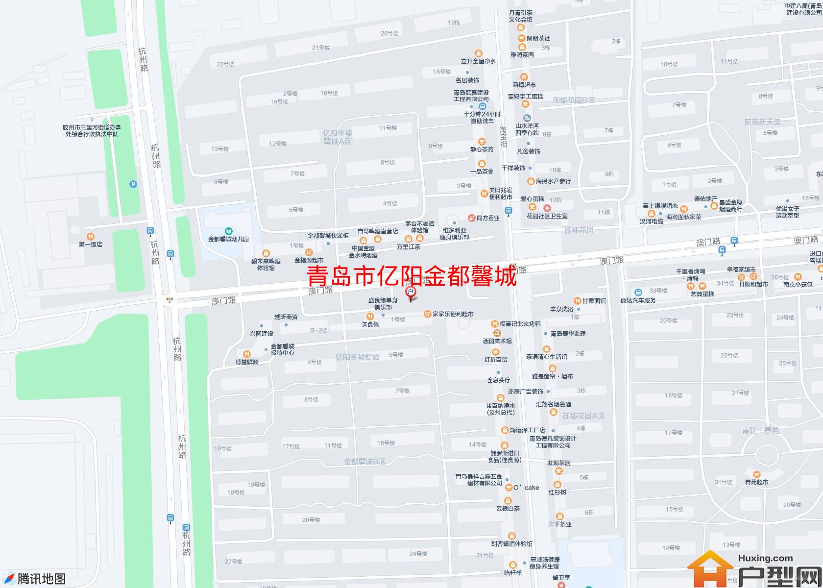 亿阳金都馨城小区 - 户型网