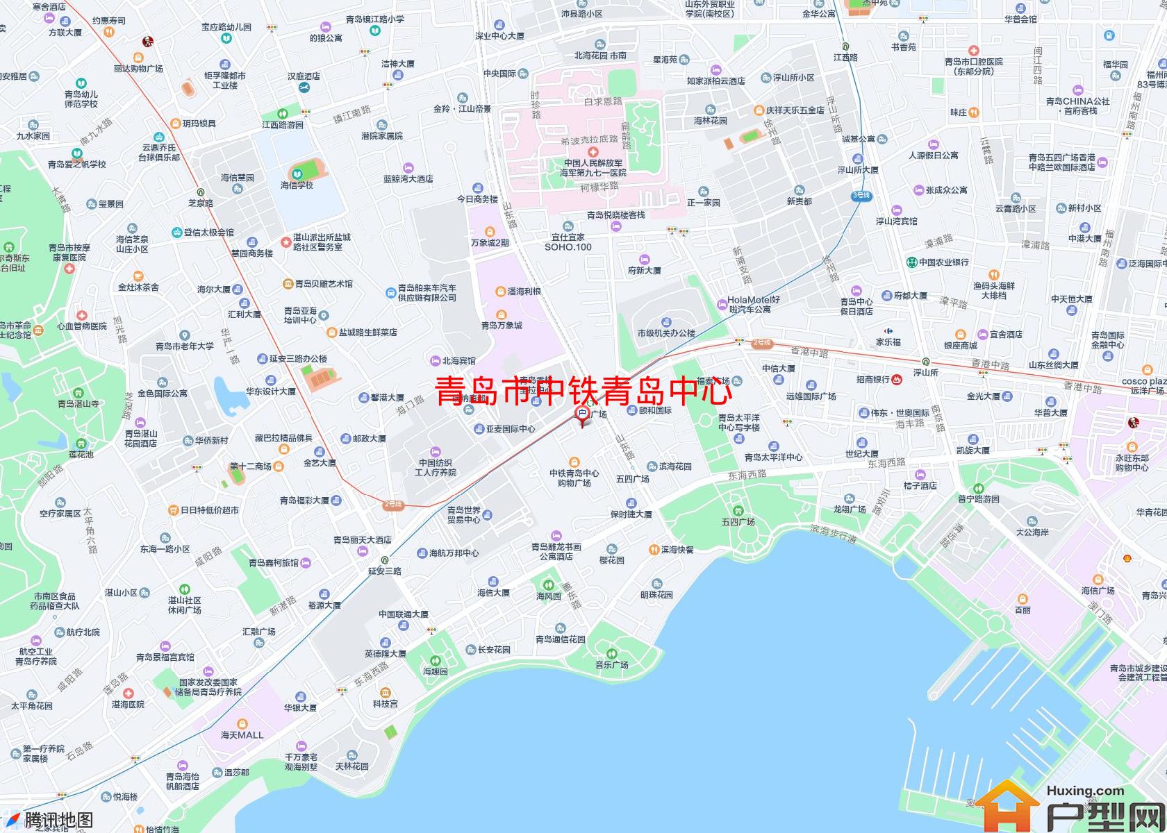 中铁青岛中心小区 - 户型网