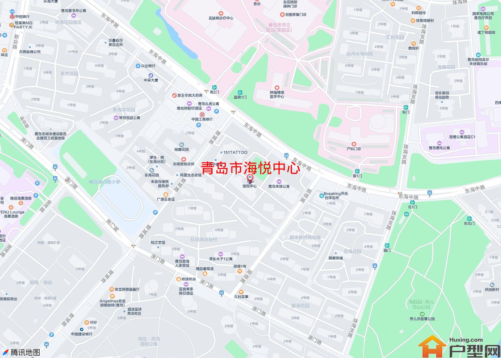 海悦中心小区 - 户型网