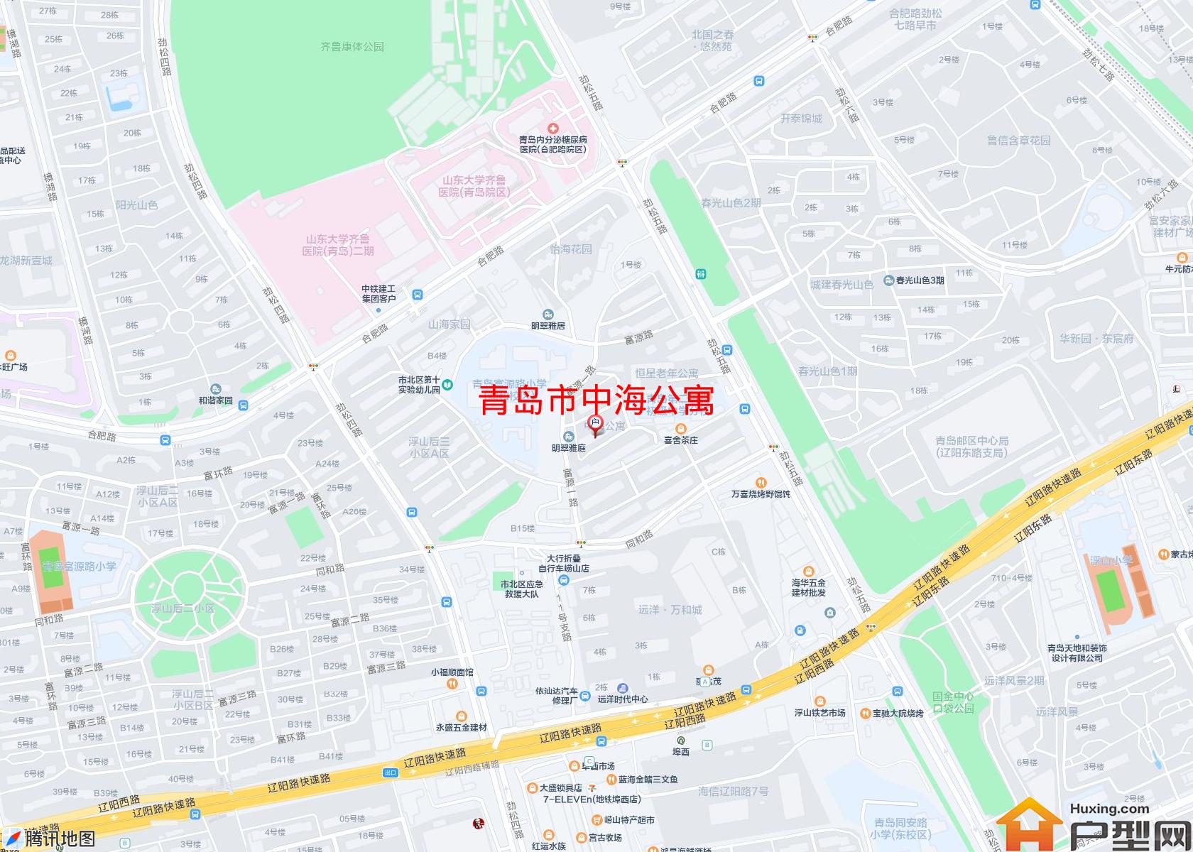 中海公寓小区 - 户型网