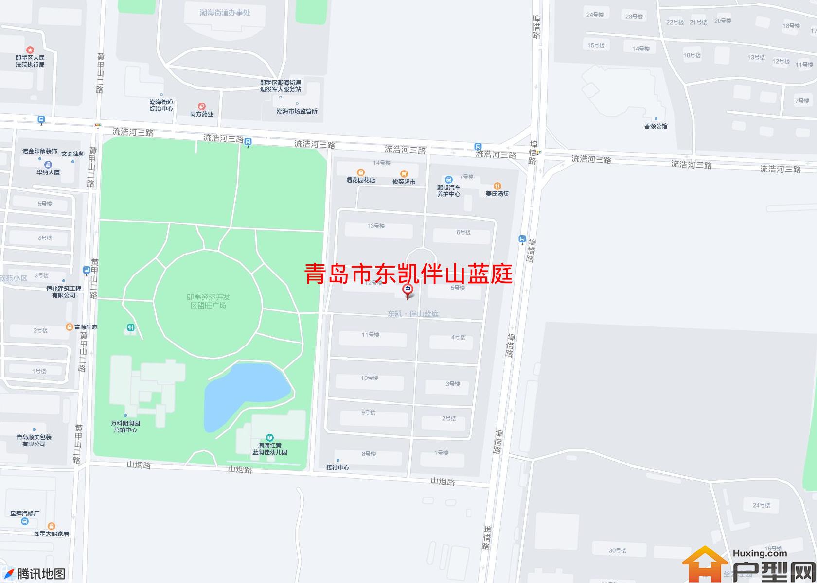 东凯伴山蓝庭小区 - 户型网