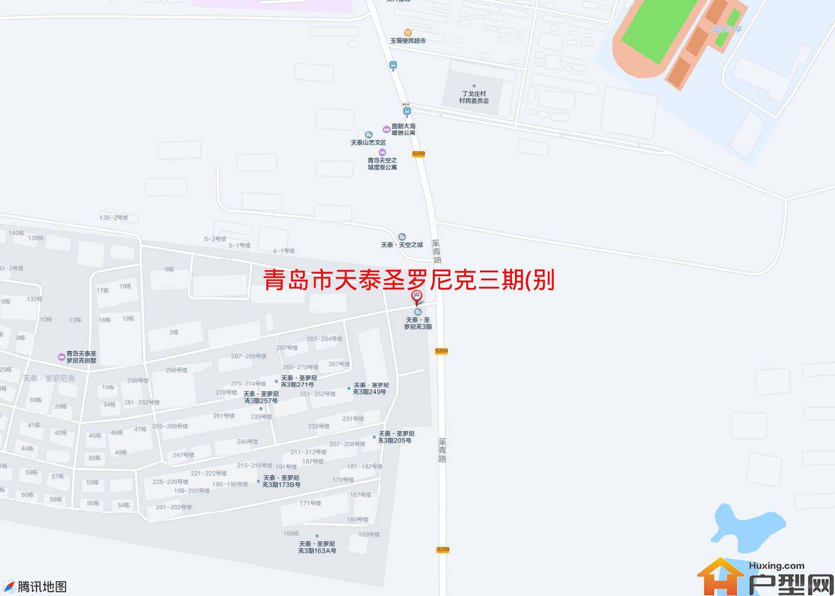 天泰圣罗尼克三期(别墅)小区 - 户型网