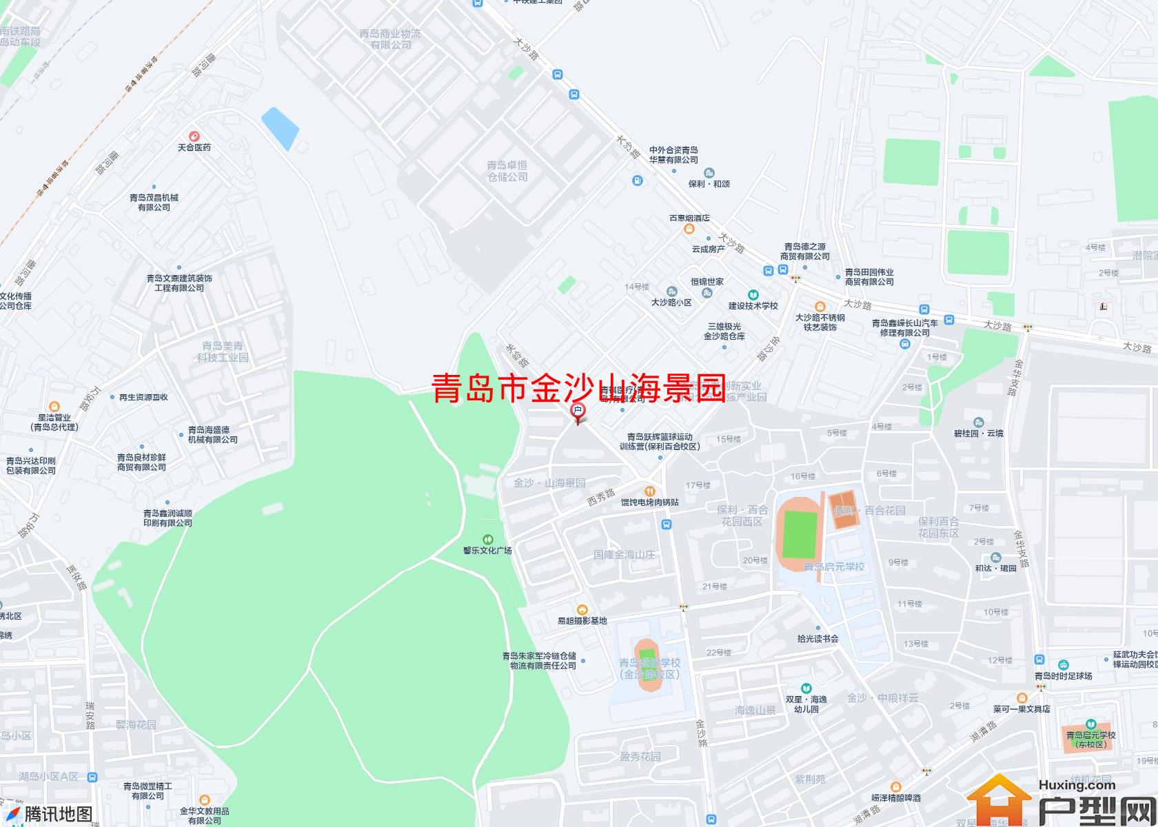 金沙山海景园小区 - 户型网