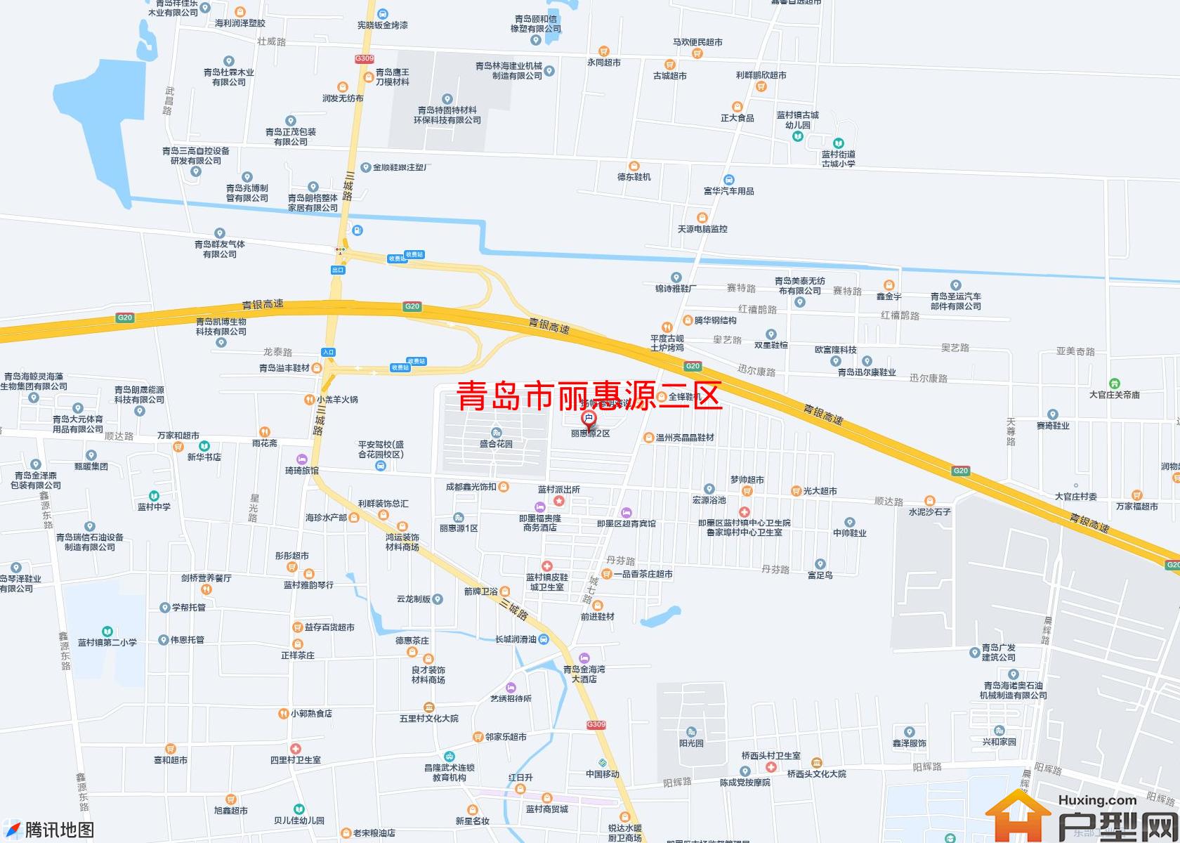 丽惠源二区小区 - 户型网