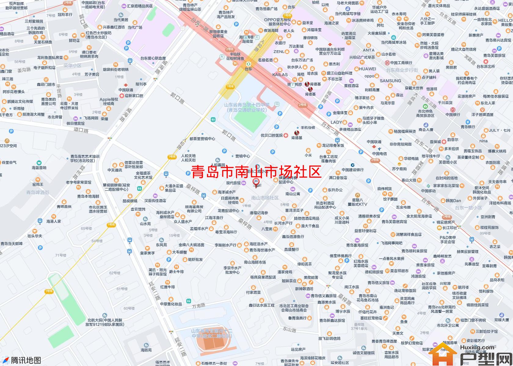 南山市场社区小区 - 户型网