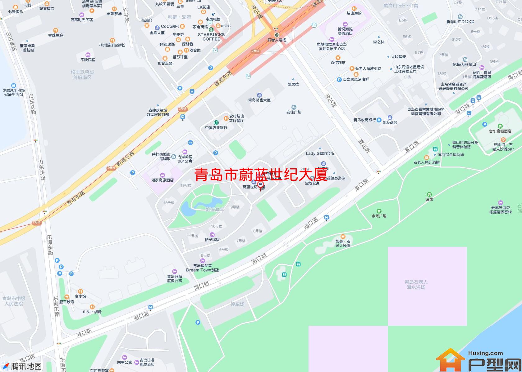 蔚蓝世纪大厦小区 - 户型网